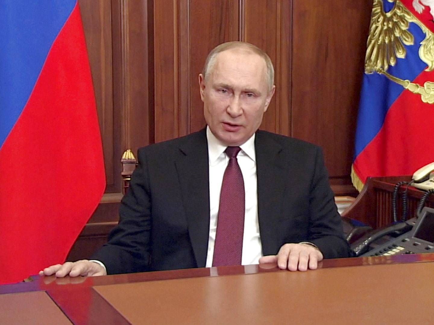Ruslands præsident, Vladimir Putin. | Foto: Reuters Tv/Reuters/Ritzau Scanpix
