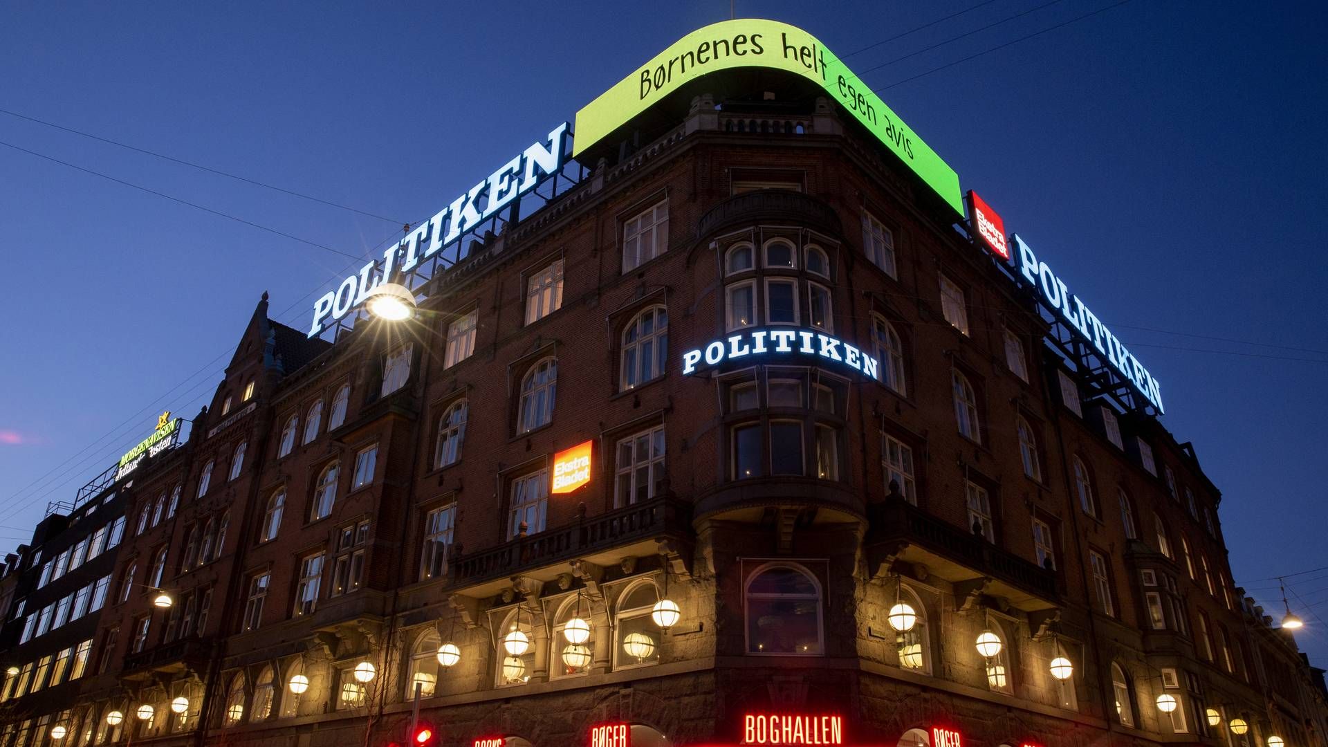 Politikens Hus på Rådhuspladsen i København. | Foto: Mads Nissen