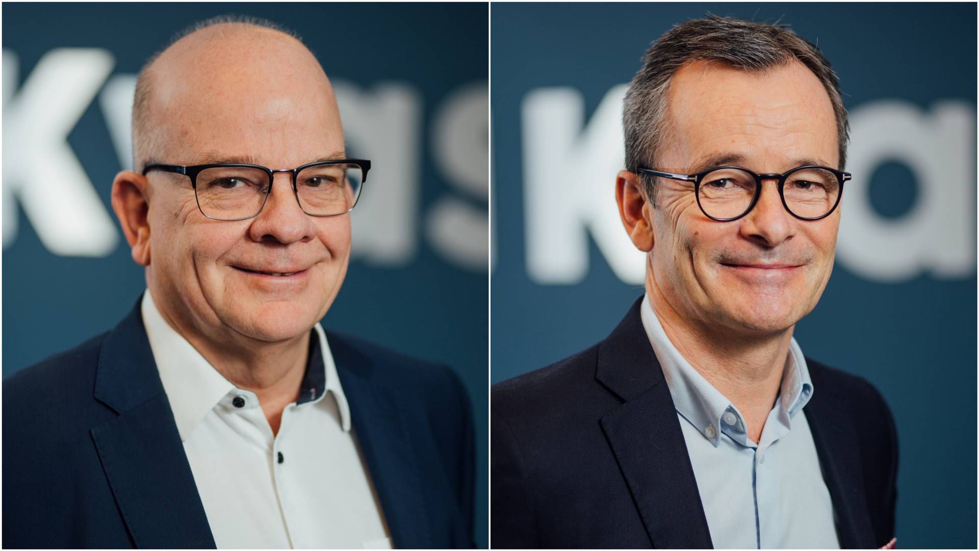 ERFARNE NYANSATTE: Jan Lindstad og Bård Teigland blir styreleder og administrerende direktør i Kvass. | Foto: Kvass