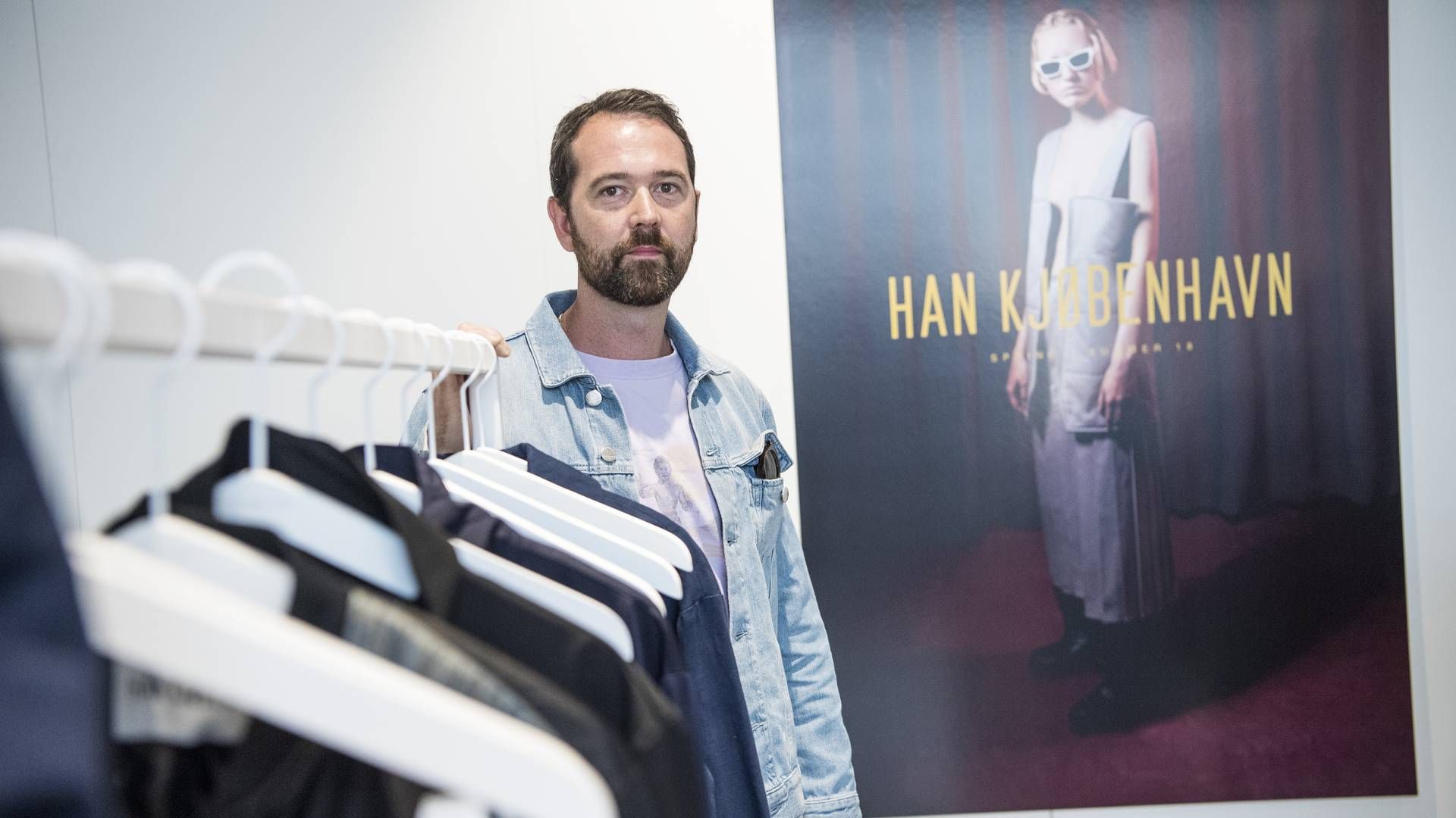 Daniel Søndergaard Hummel er adm. direktør i Han Kjøbenhavn, som i 2020 lavede et overskud på godt 253.000 kr. | Foto: Gregers Tycho