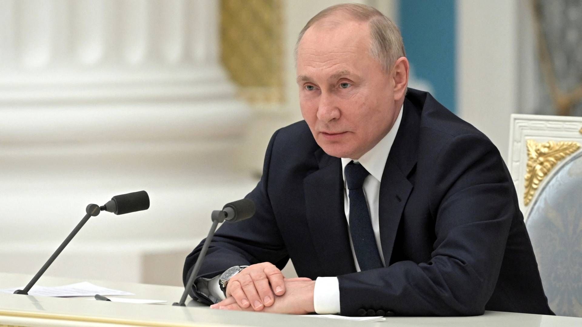 Den russiske præsident kommer selv på sanktionslisten. | Foto: SPUTNIK/VIA REUTERS / X02440