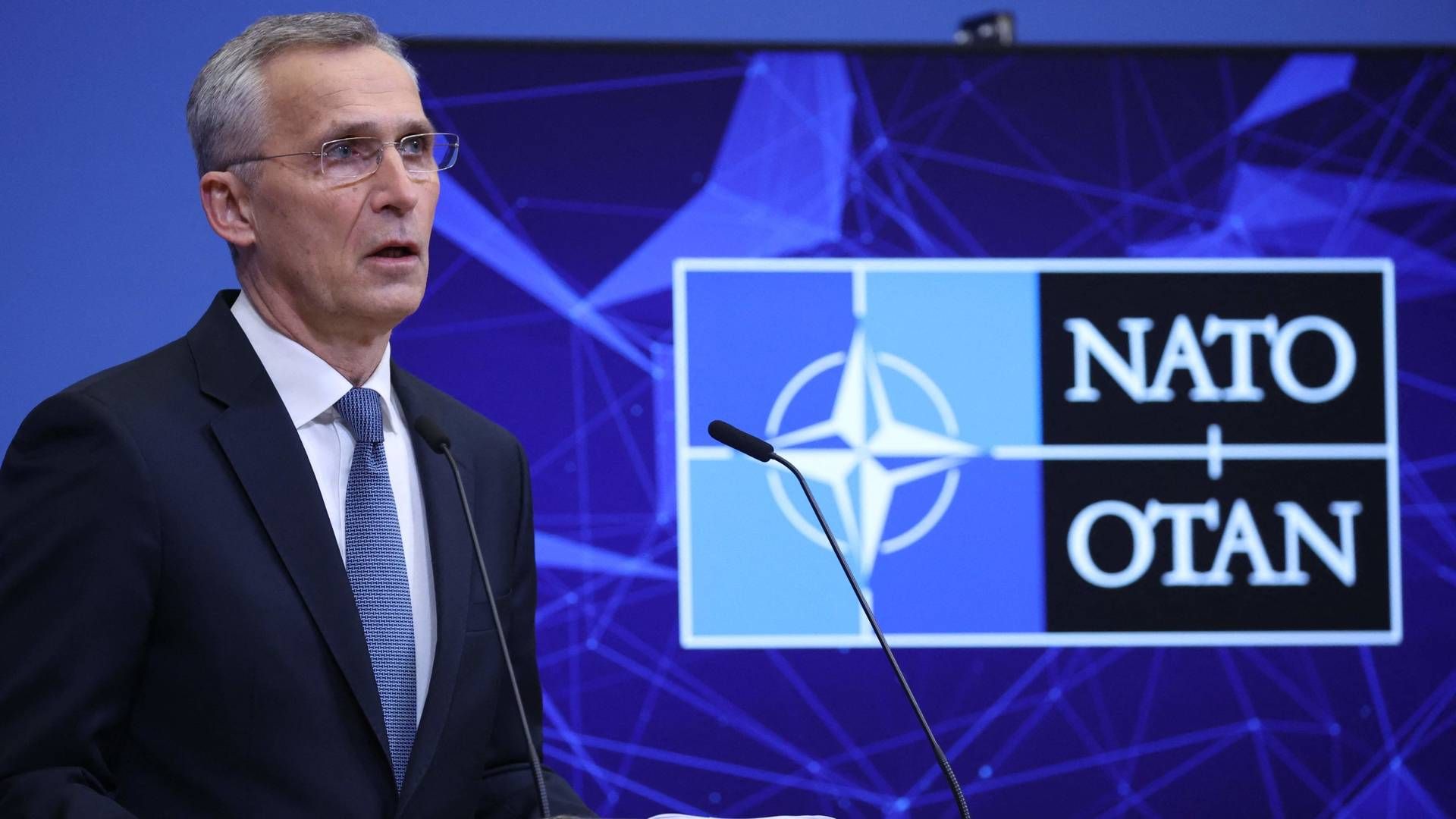 Natos generalsekretær, Jens Stoltenberg. | Foto: Kenzo Tribouillard/AFP / AFP