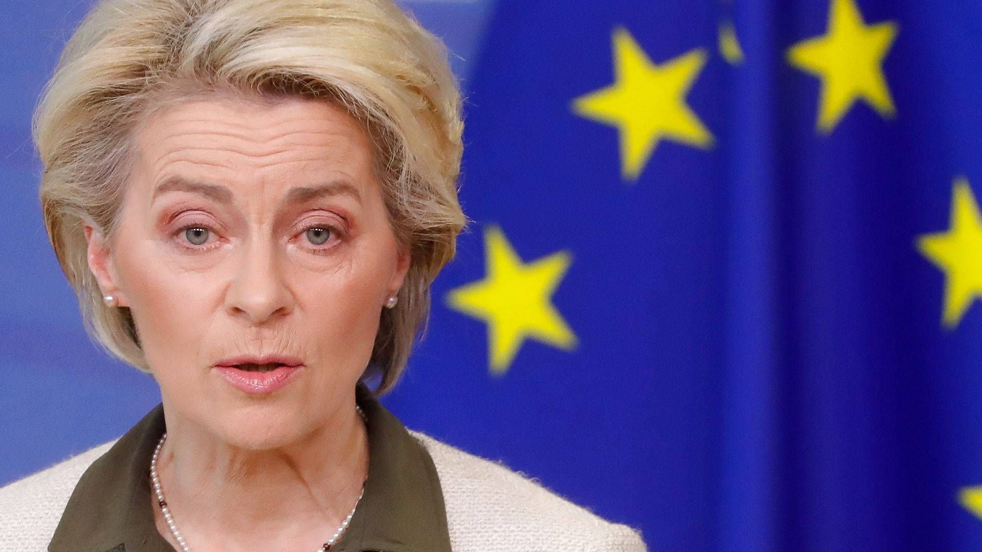 EU-Kommissionens formand, Ursula von der Leyen | Foto: Pool/Reuters/Ritzau Scanpix