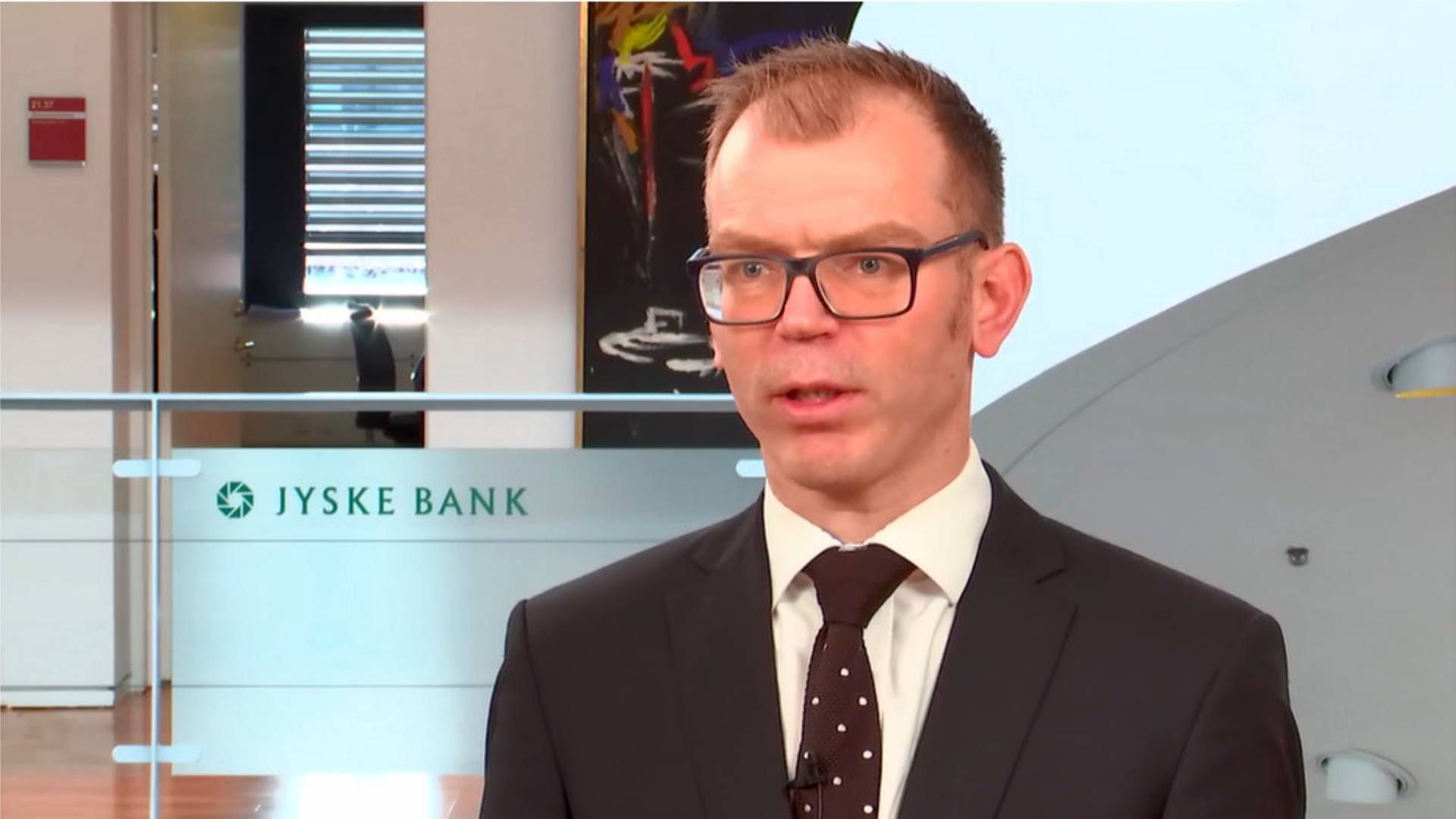 Mikkel Høegh er afdelingsdirektør og boligøkonom i Jyske Bank. | Foto: Mikkel Høegh