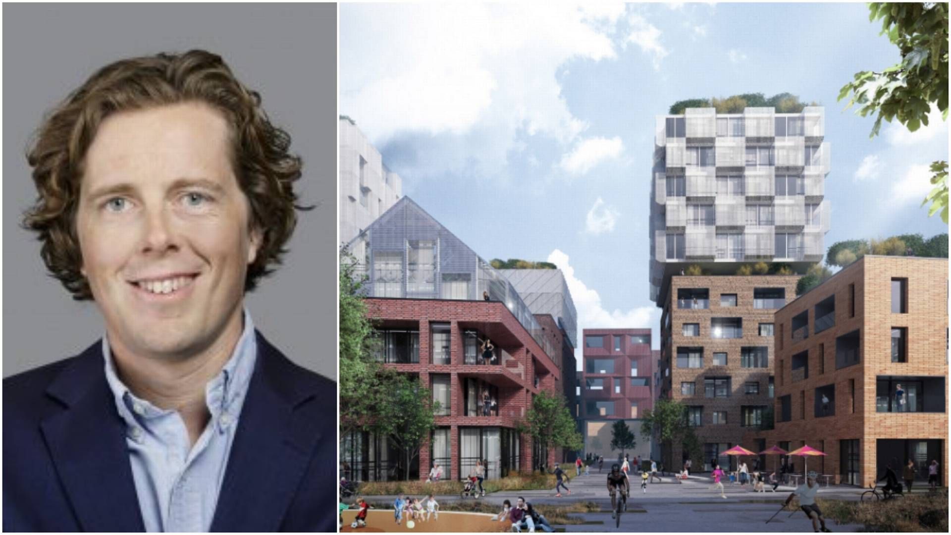 VIL BYGGE STORT: Axel Bryde og Oxer Eiendom vil bygge 800-1000 boliger i Kabelgata på Økern i Oslo | Foto: Oxer Eiendom
