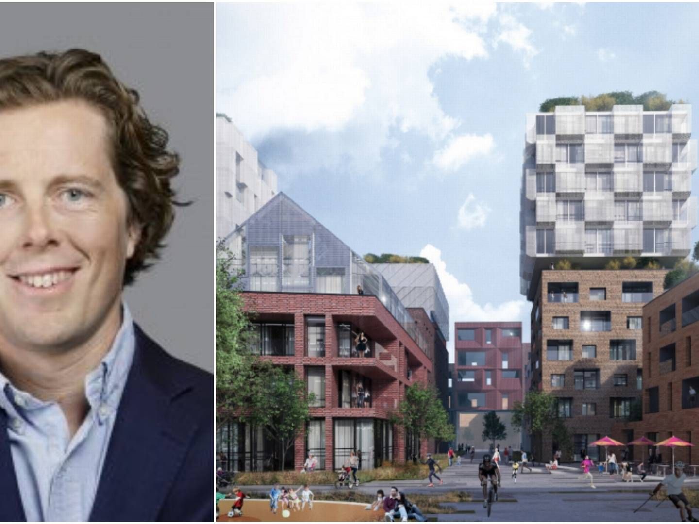 VIL BYGGE STORT: Axel Bryde og Oxer Eiendom vil bygge 800-1000 boliger i Kabelgata på Økern i Oslo | Foto: Oxer Eiendom