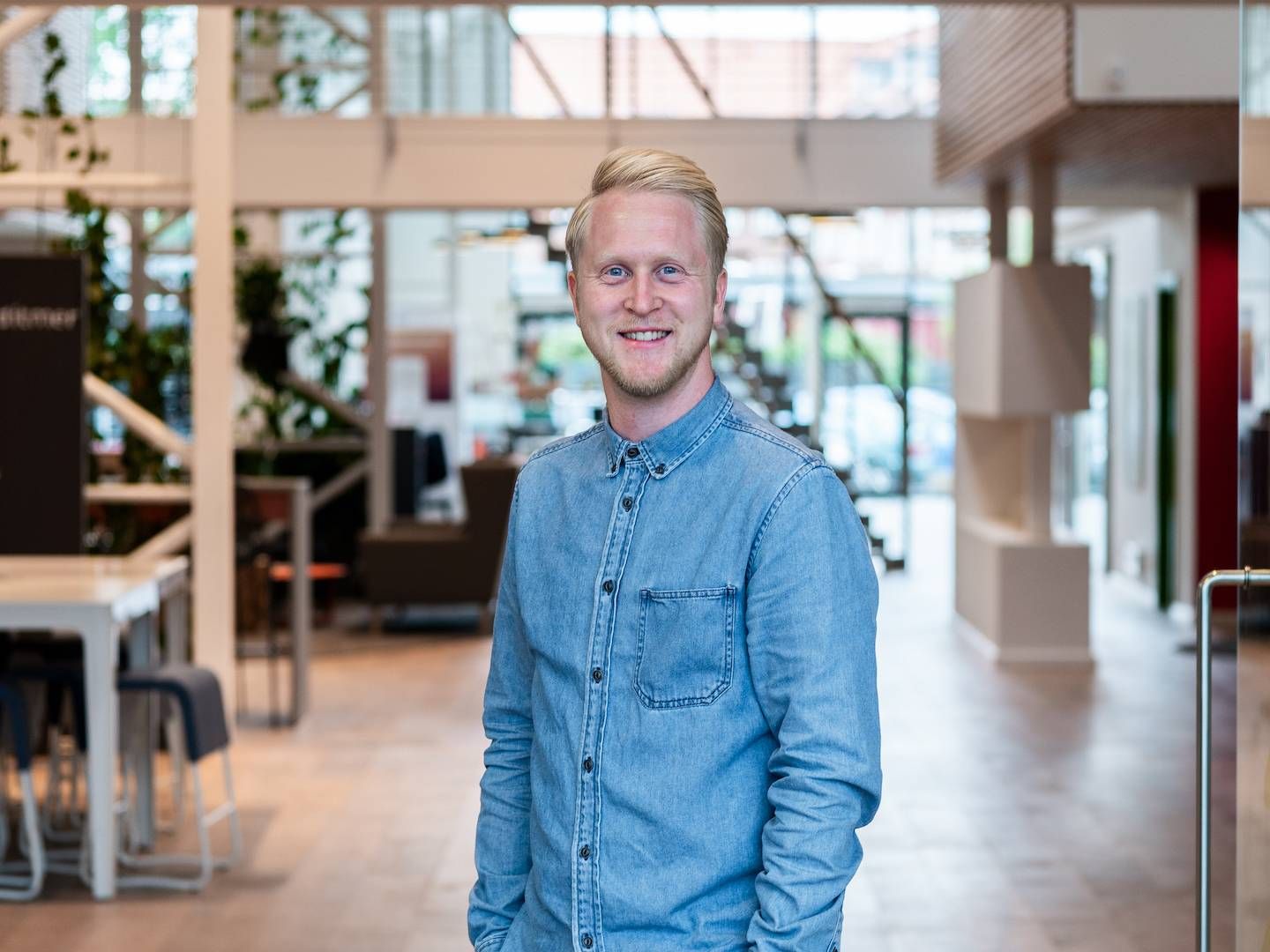 Morten Nørager designer brugeroplevelser for Bankdata. | Foto: PR