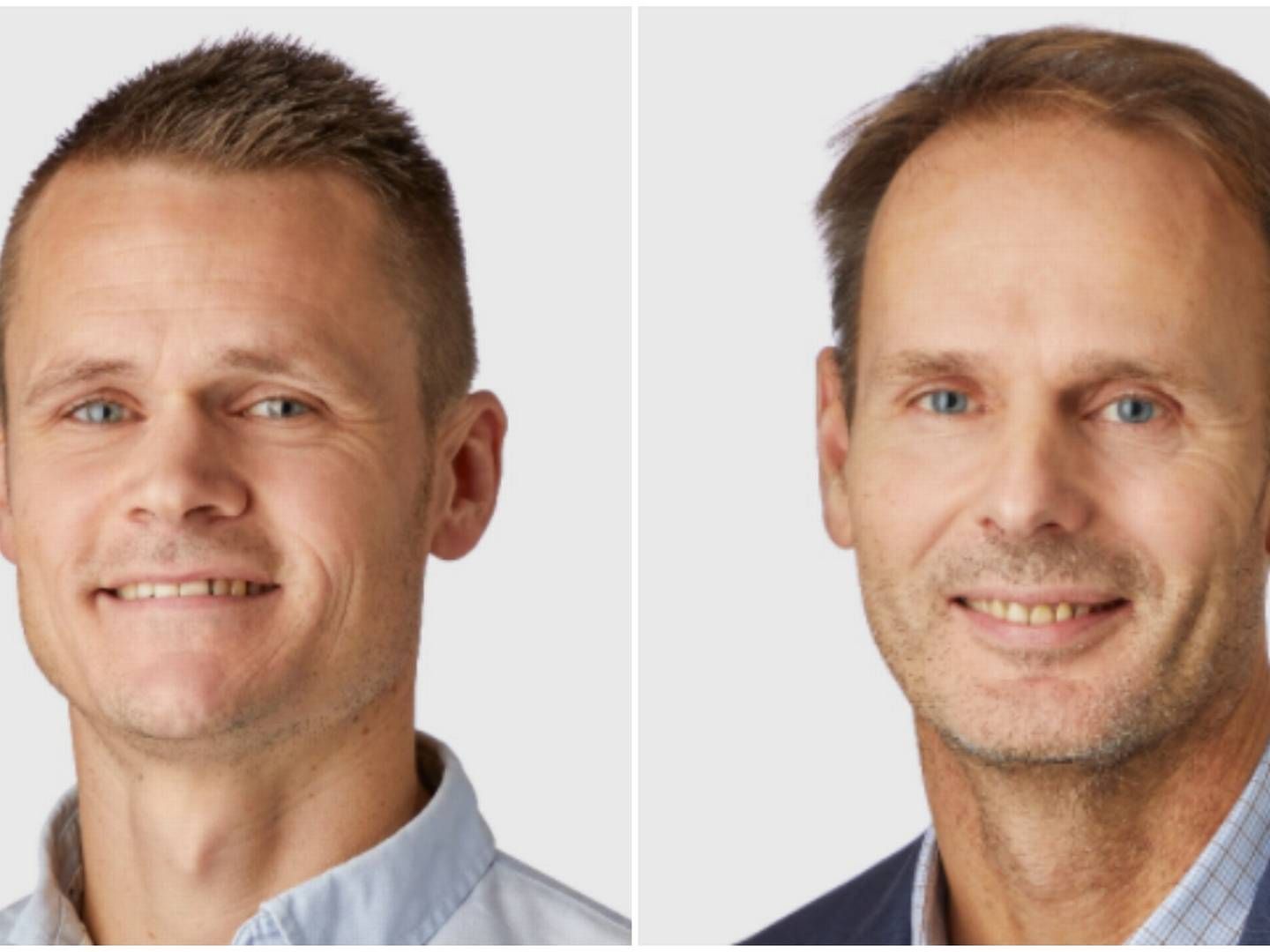 TOPPENE: Frigaard Bolig-sjef Øyvind Harridsleff og administrerende direktør Simon Martinsen i Frigaard-gruppen | Foto: Frigaard Property Group