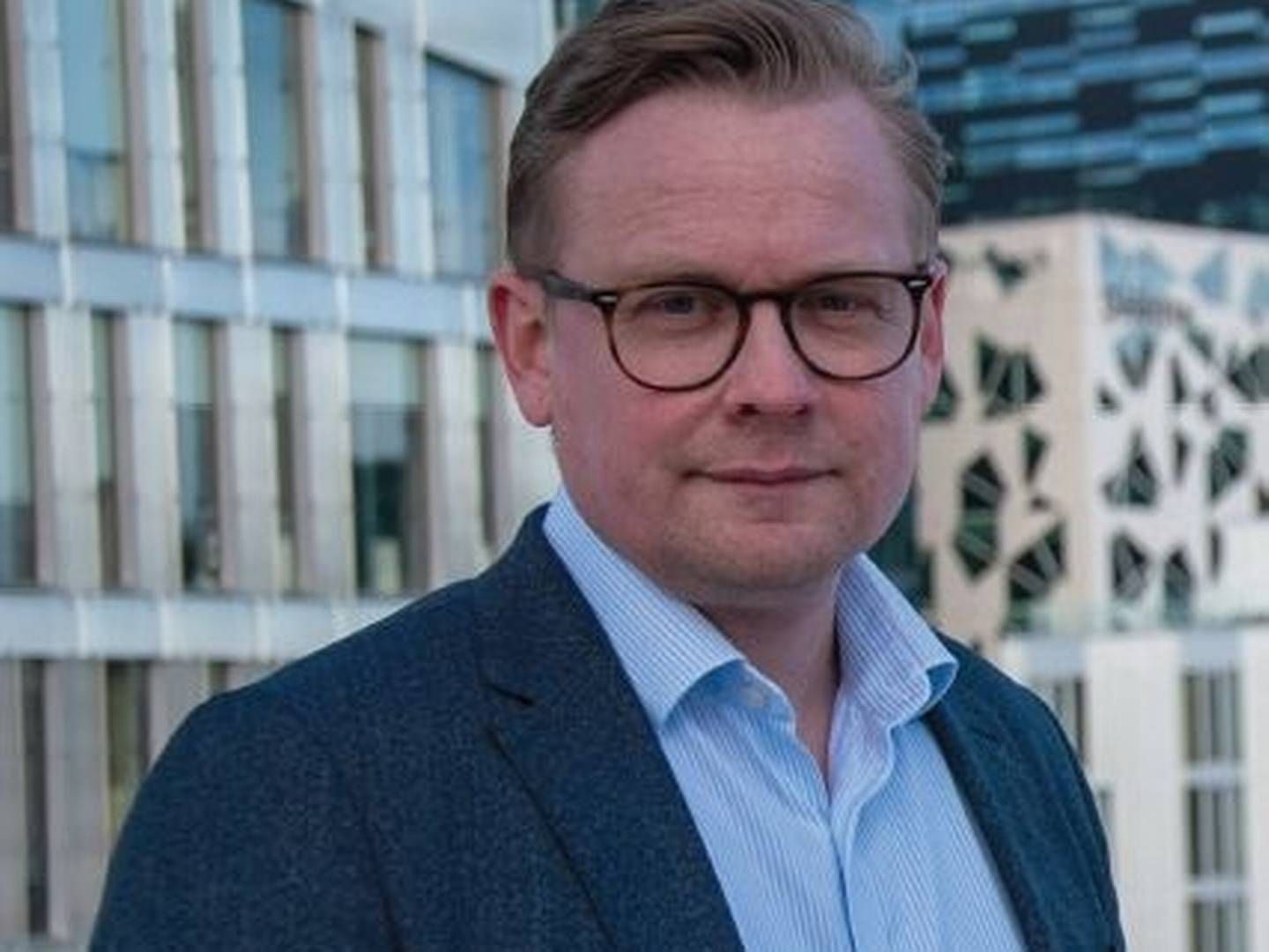 Ny juridisk direktør i Omtre, Christoffer Nicolaisen. | Foto: Omtre