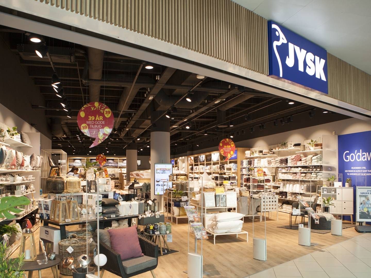 Jysk er en af de store danske virksomheder, der har indstillet driften i Rusland. Virksomheden har 13 butikker og en webshop i det store land. | Foto: PR/Jysk