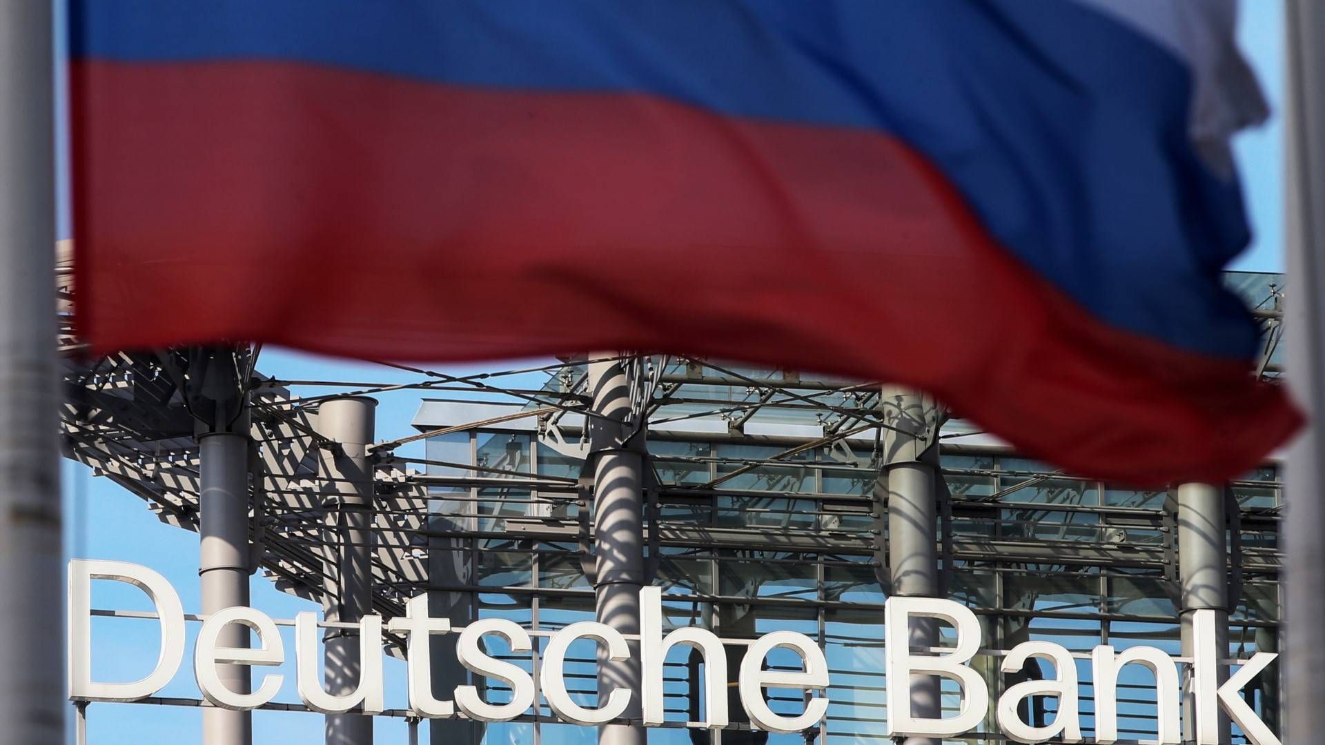 Die Deutsche Bank in Moskau. | Foto: picture alliance / dpa | Vyacheslav Prokofyev