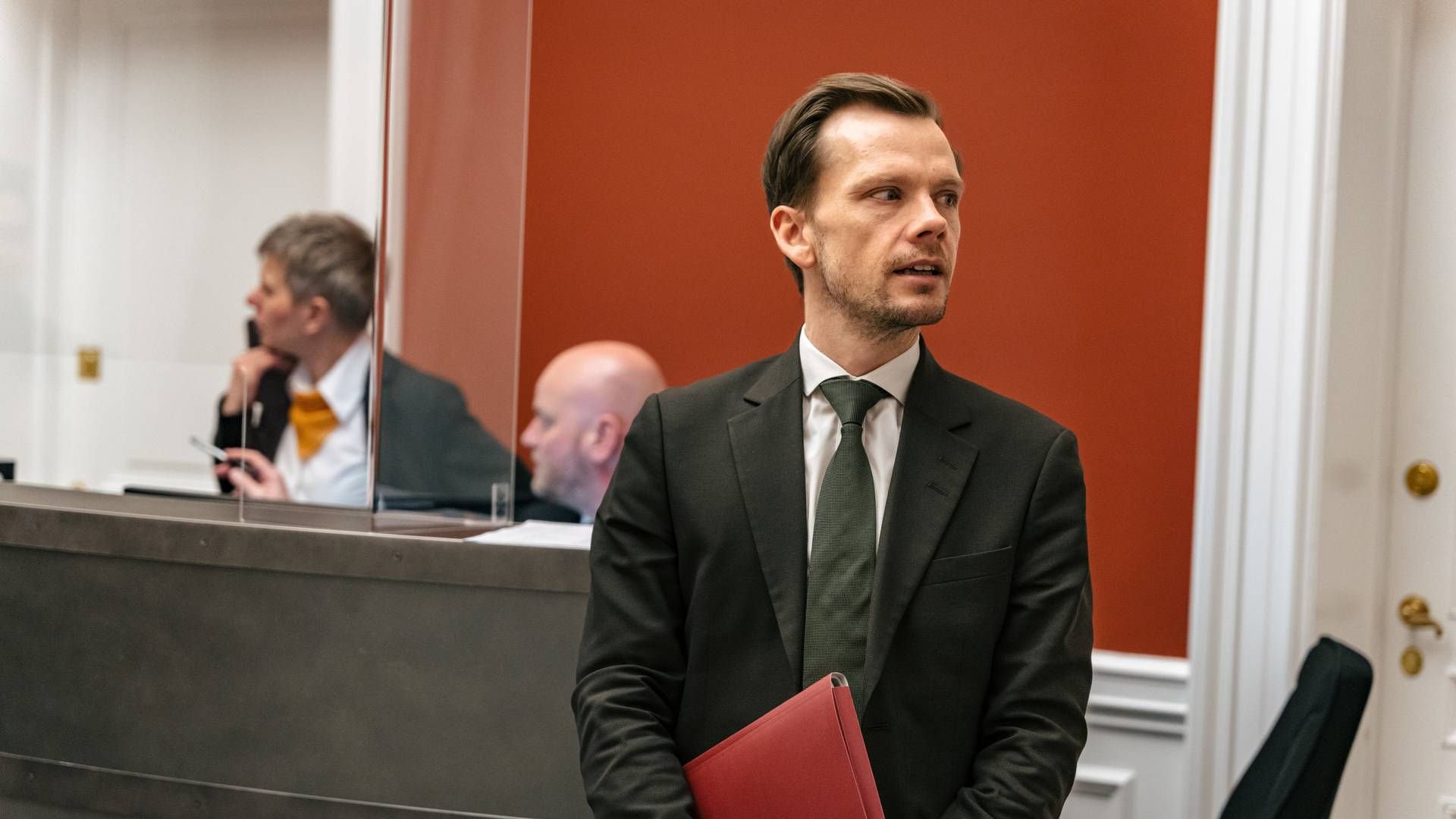 Beskæftigelsesminister Peter Hummelgaard (S) har fredag præsenteret en aftale, der skal sætte en stoppe for seksuel chikane på arbejdspladsen. | Foto: Emil Helms