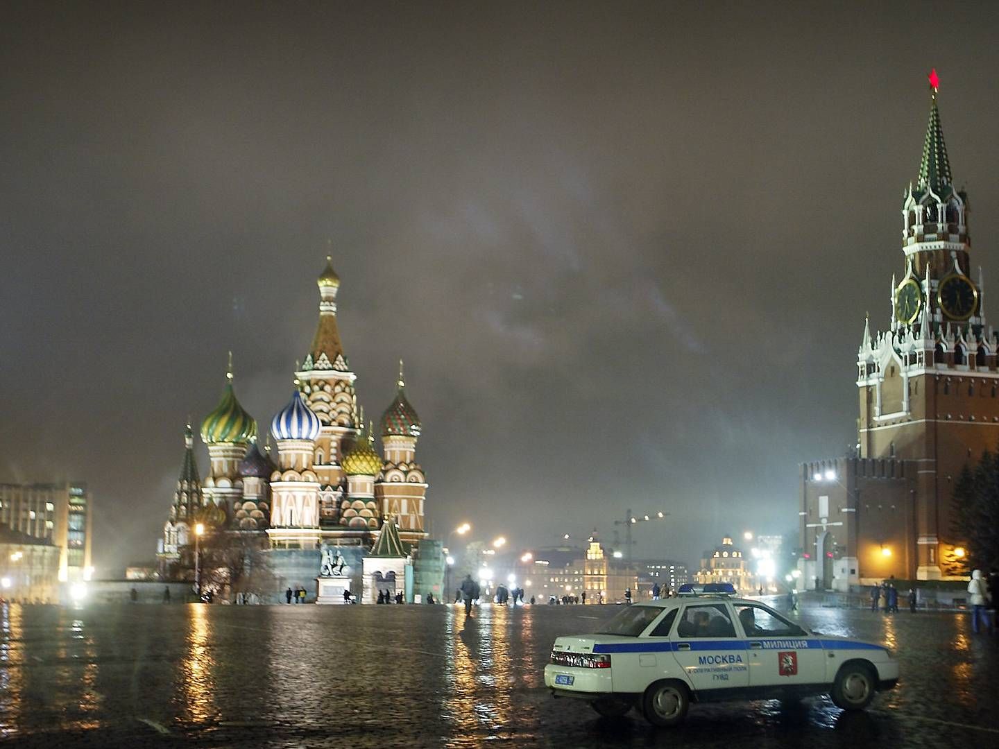 Den Røde Plads med Kreml i Rusland. | Foto: Morten Langkilde