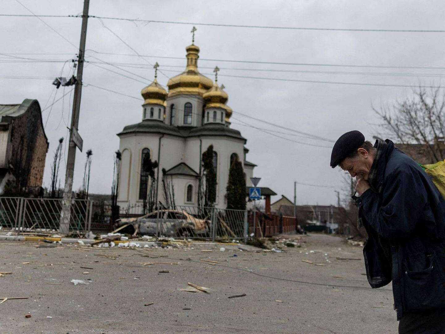 Ruslands invasion af Ukraine får nu konsekvenser for den russiske forsikringsorganisation All-Russian Insurance Association. Foto: Carlos Barria/Reuters/Ritzau Scanpix