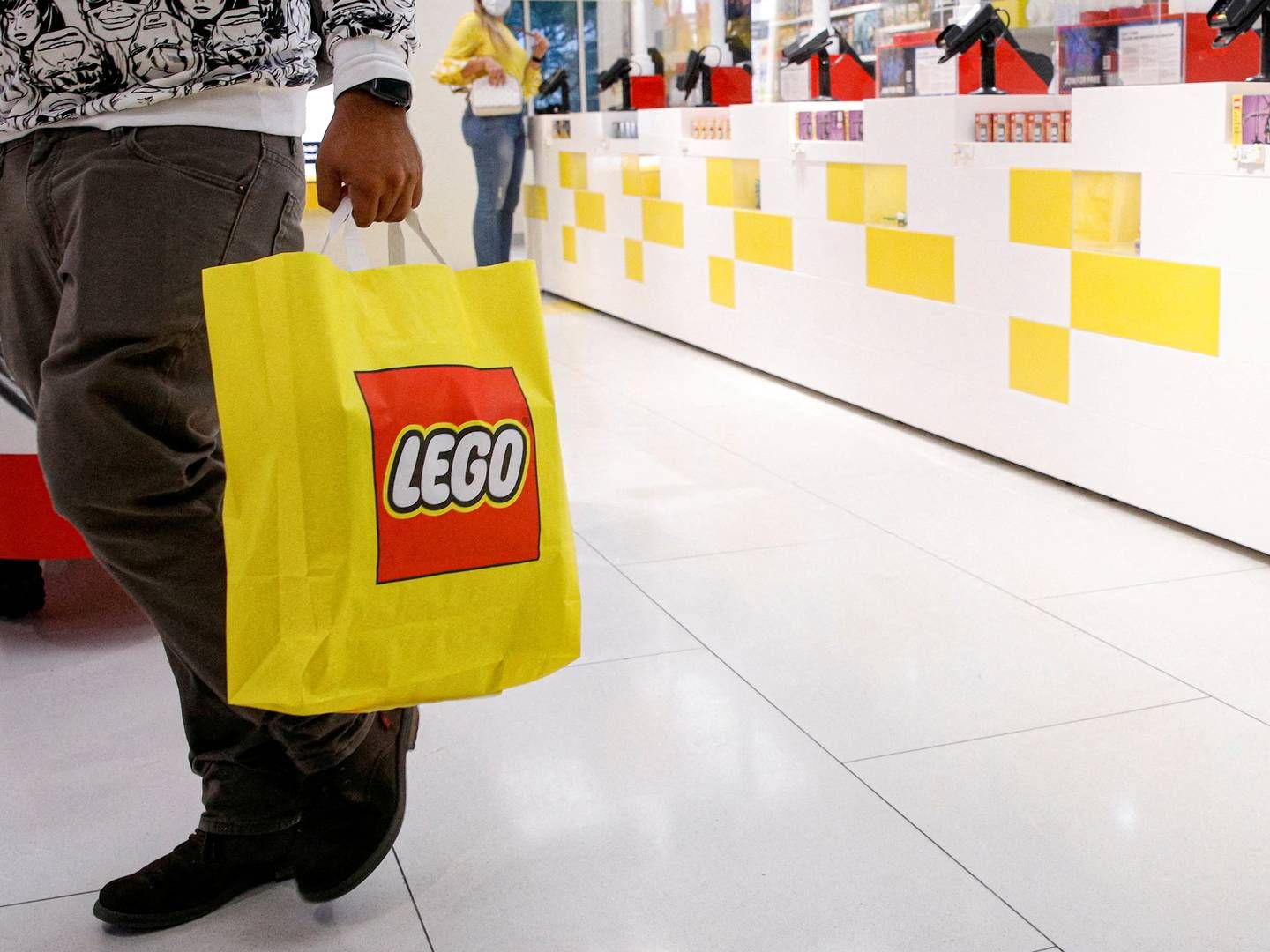 Lego vil udvide butiksnettet i Kina med 80 nye fysiske butikker i år. | Foto: BRENDAN MCDERMID/REUTERS / X90143