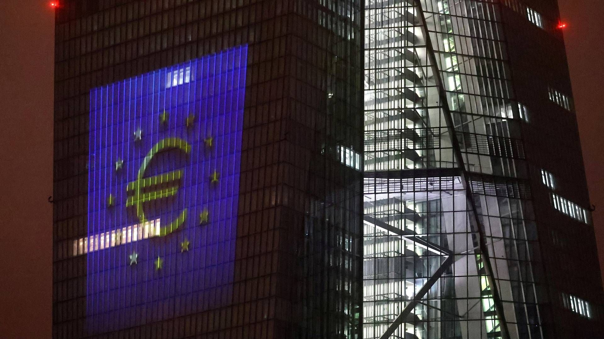 ECB's hovedkvarter i Frankfurt. | Foto: KAI PFAFFENBACH/REUTERS / X00446