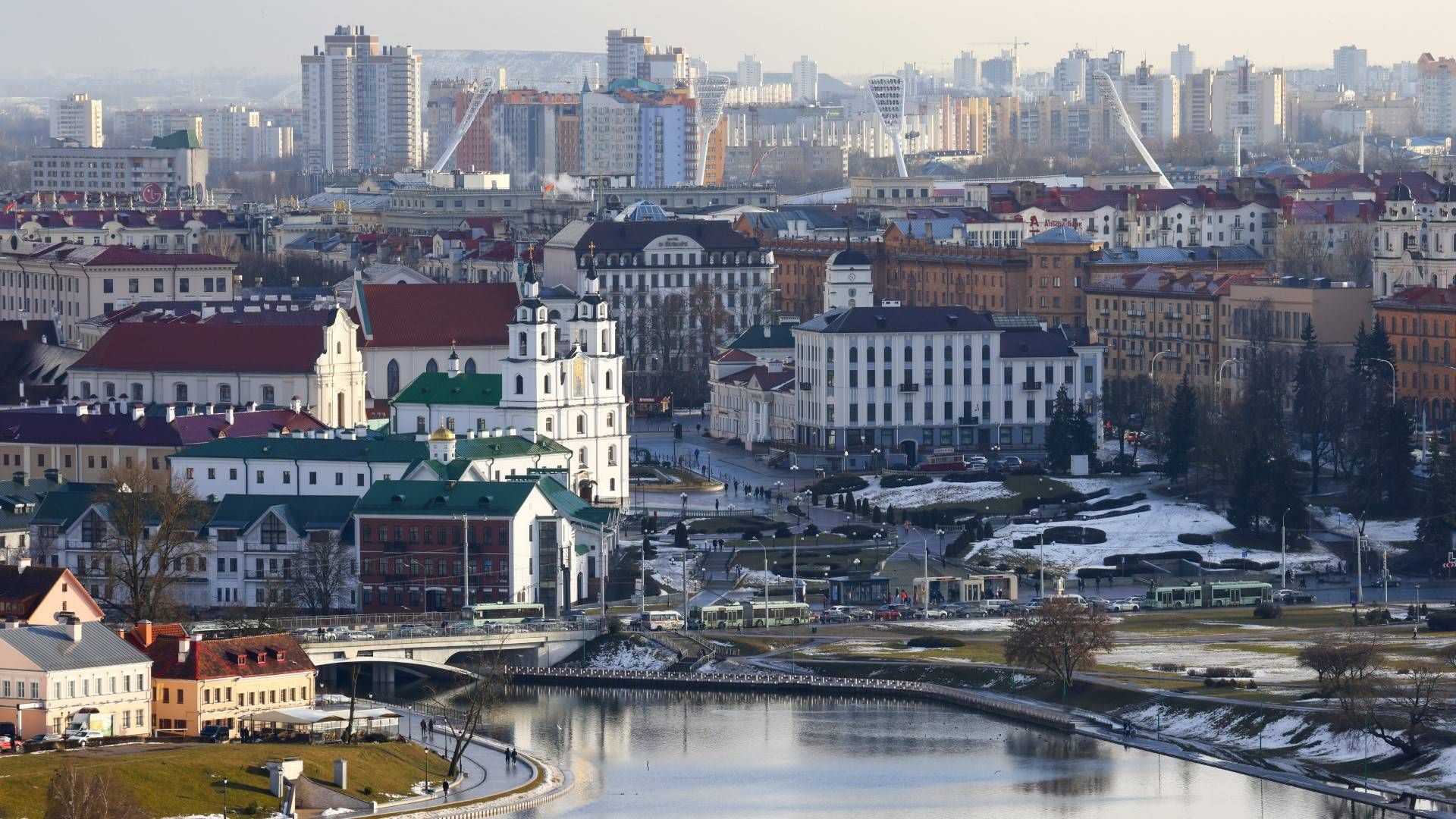 Blick auf die belarussische Hauptstadt Minsk | Foto: picture alliance/dpa/TASS | Peter Kovalev