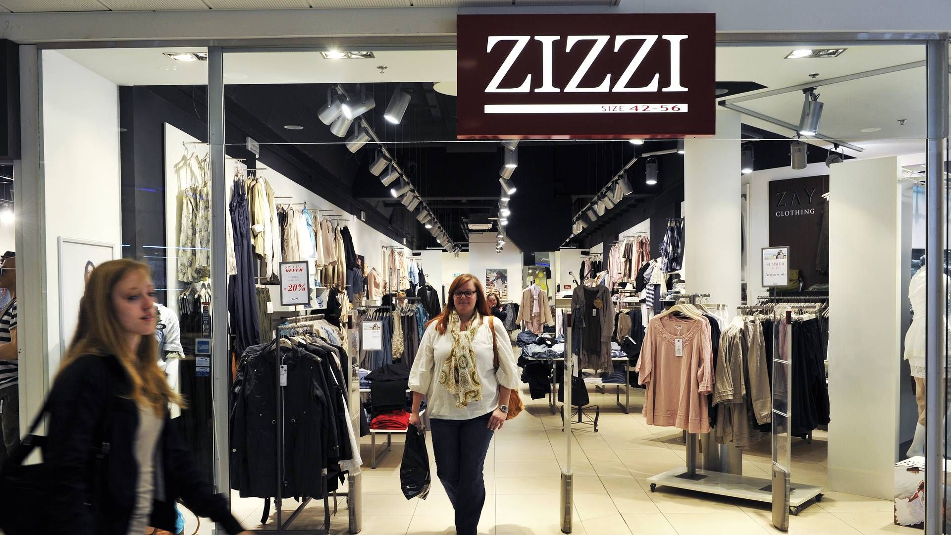 Selskabet Ball Group, der står bag modemærket Zizzi, skifter nu navn til Zizzi. | Foto: Mik Eskestad/ERH
