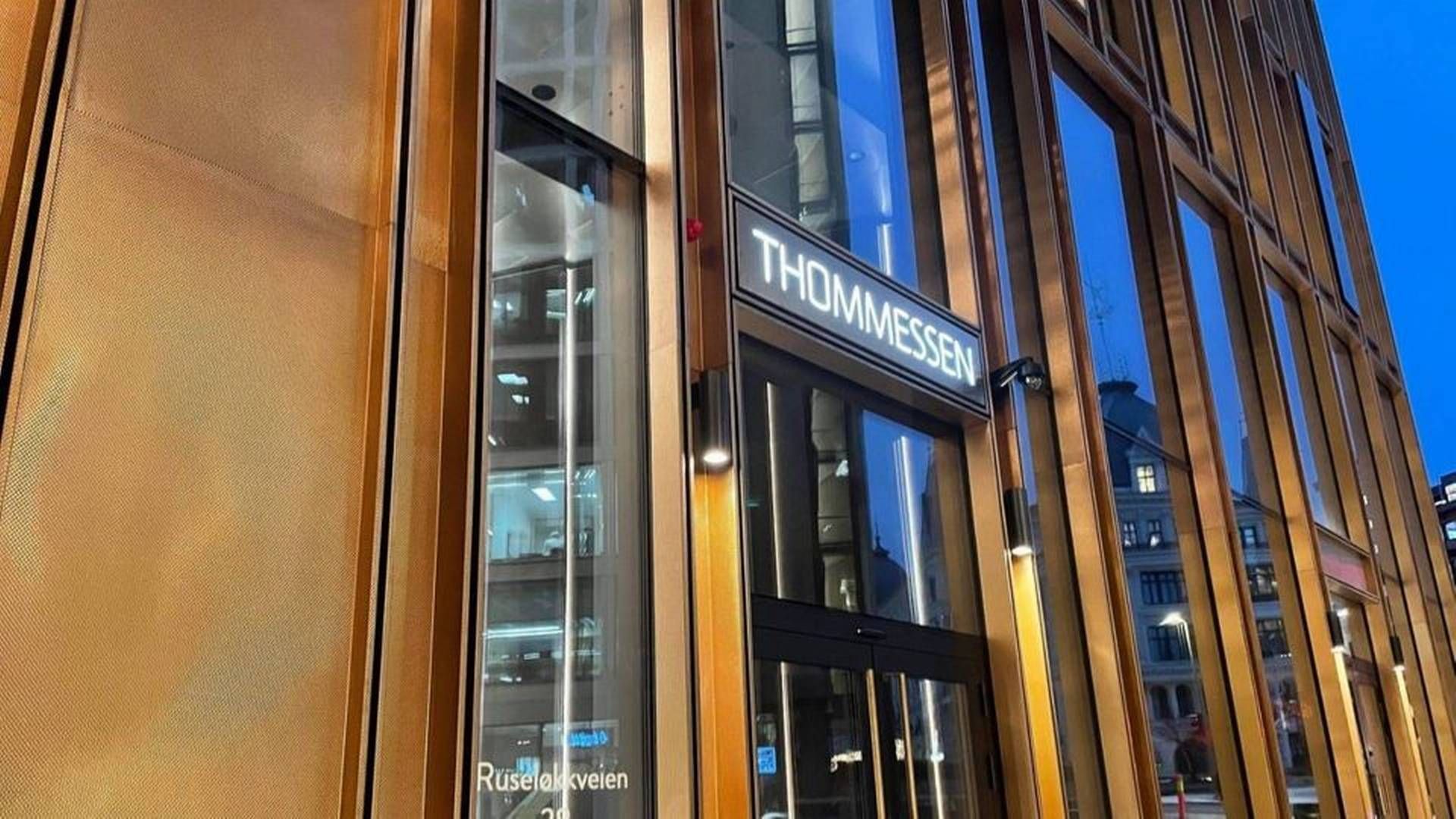 Advokatfirmaet Thommessens hovedkontor i Oslo. | Foto: Stian Olsen