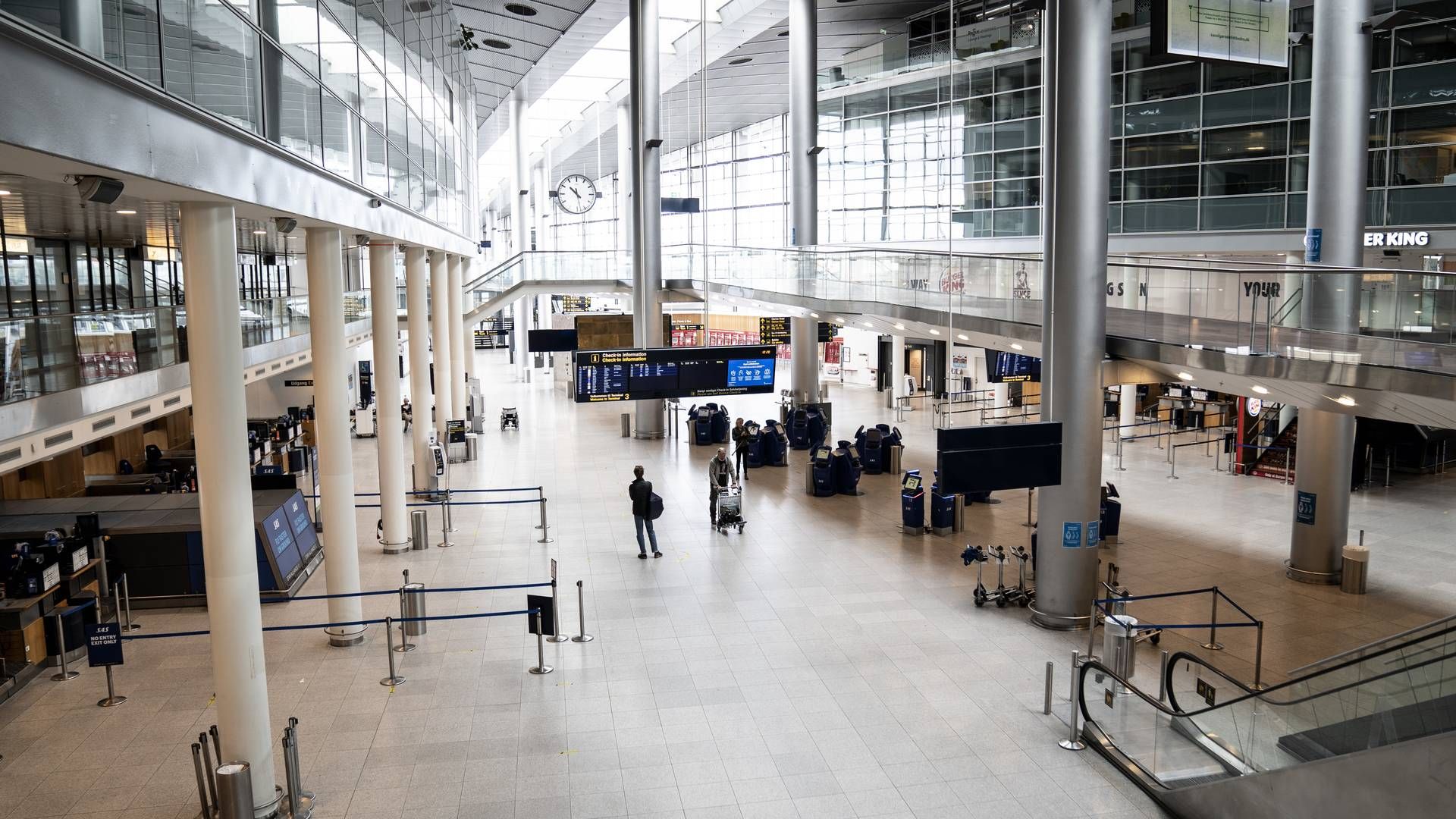 Københavns Lufthavn har genvundet noget af aktiviteten. | Foto: Tariq Mikkel Khan