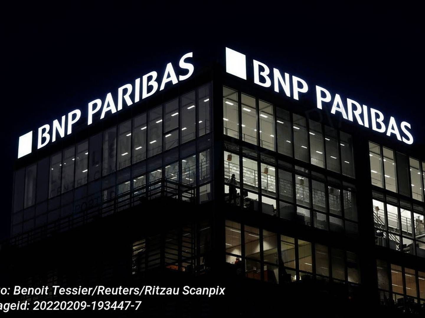 Den franske storbank BNP Paribas har sænket anbefalingerne på Danske Bank og Nordea. Foto:Benoit Tessier/Reuters/Ritzau Scanpix