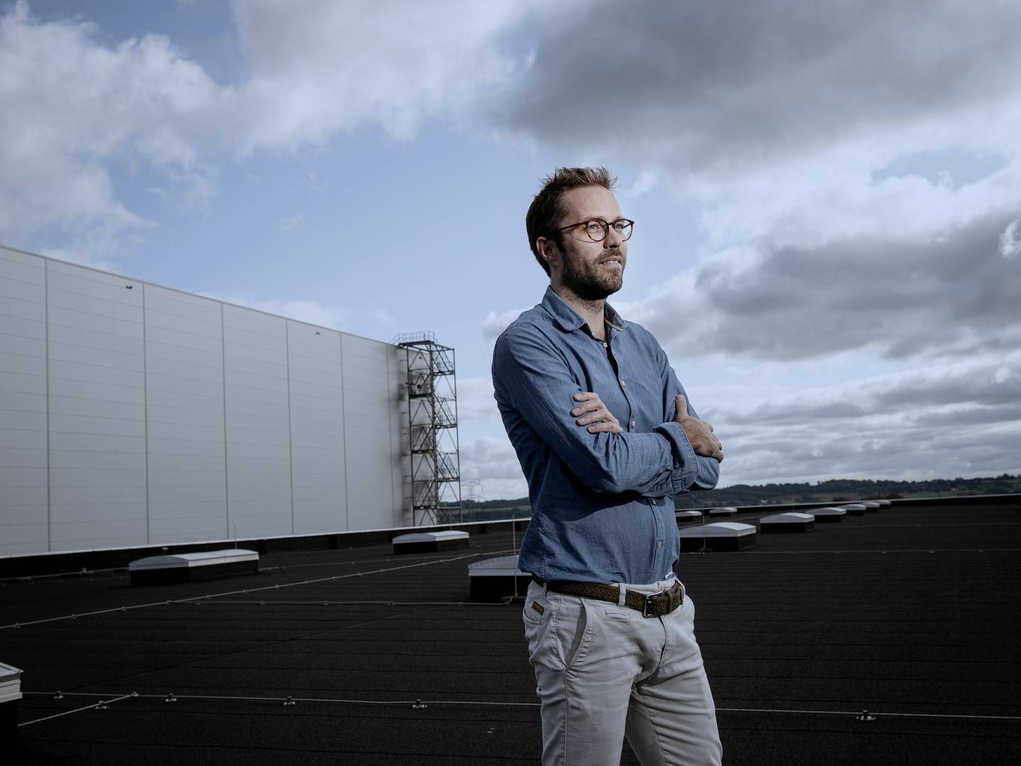 Thor Jørgensen står i spidsen for det digitale område i Salling Group, der har de to tilbud føtex hjemmelevering og Bilka To-Go | Foto: Casper Dalhoff/ERH