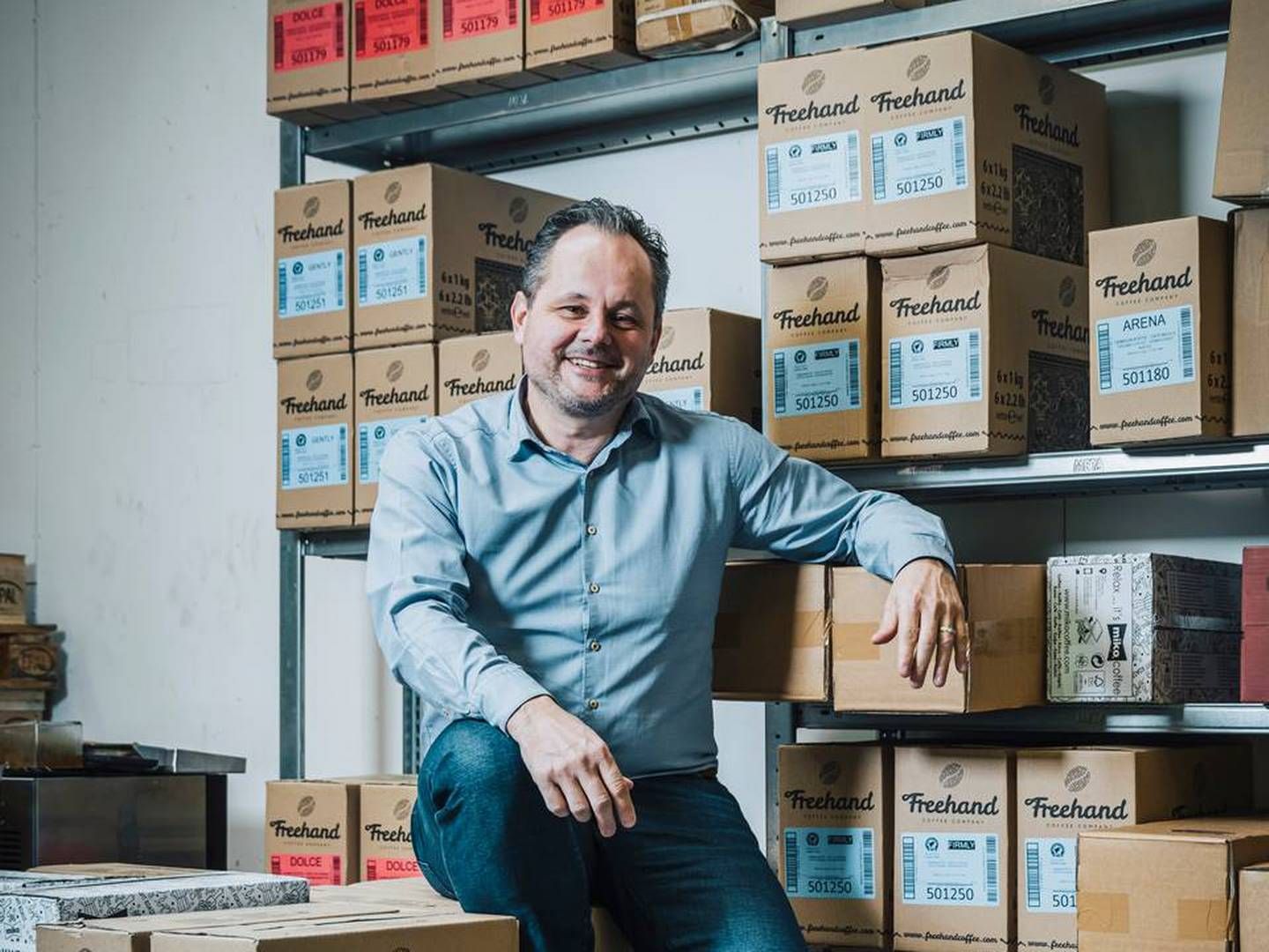Michael Schiedel har stået i spidsen for Freehand Coffee Company siden 2017. | Foto: PR-foto: Christian Als