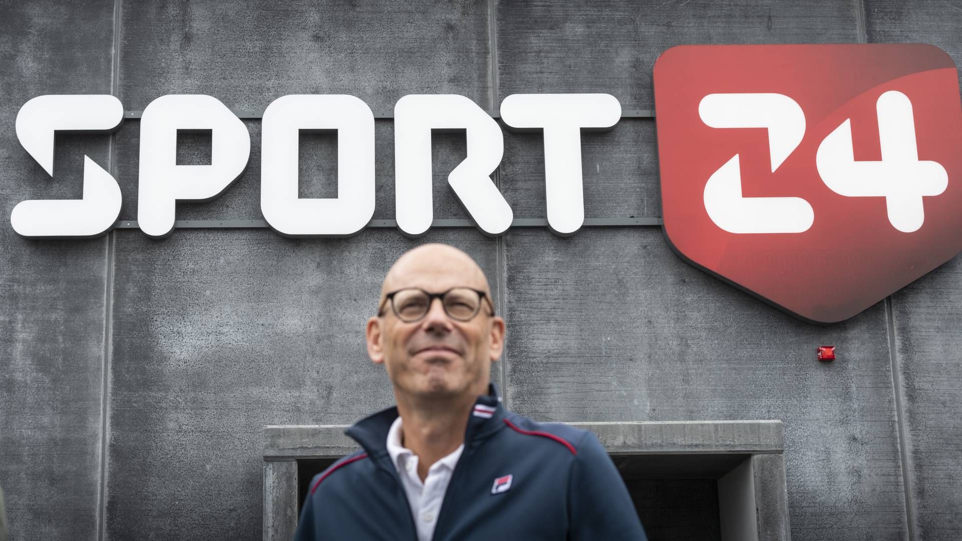 Lars Elsborg, adm. direktør i Sport24, frygter, at den dalende købsvillighed blandt forbrugerne vil sætte sig over sigt. | Foto: Joachim Ladefoged/ERH