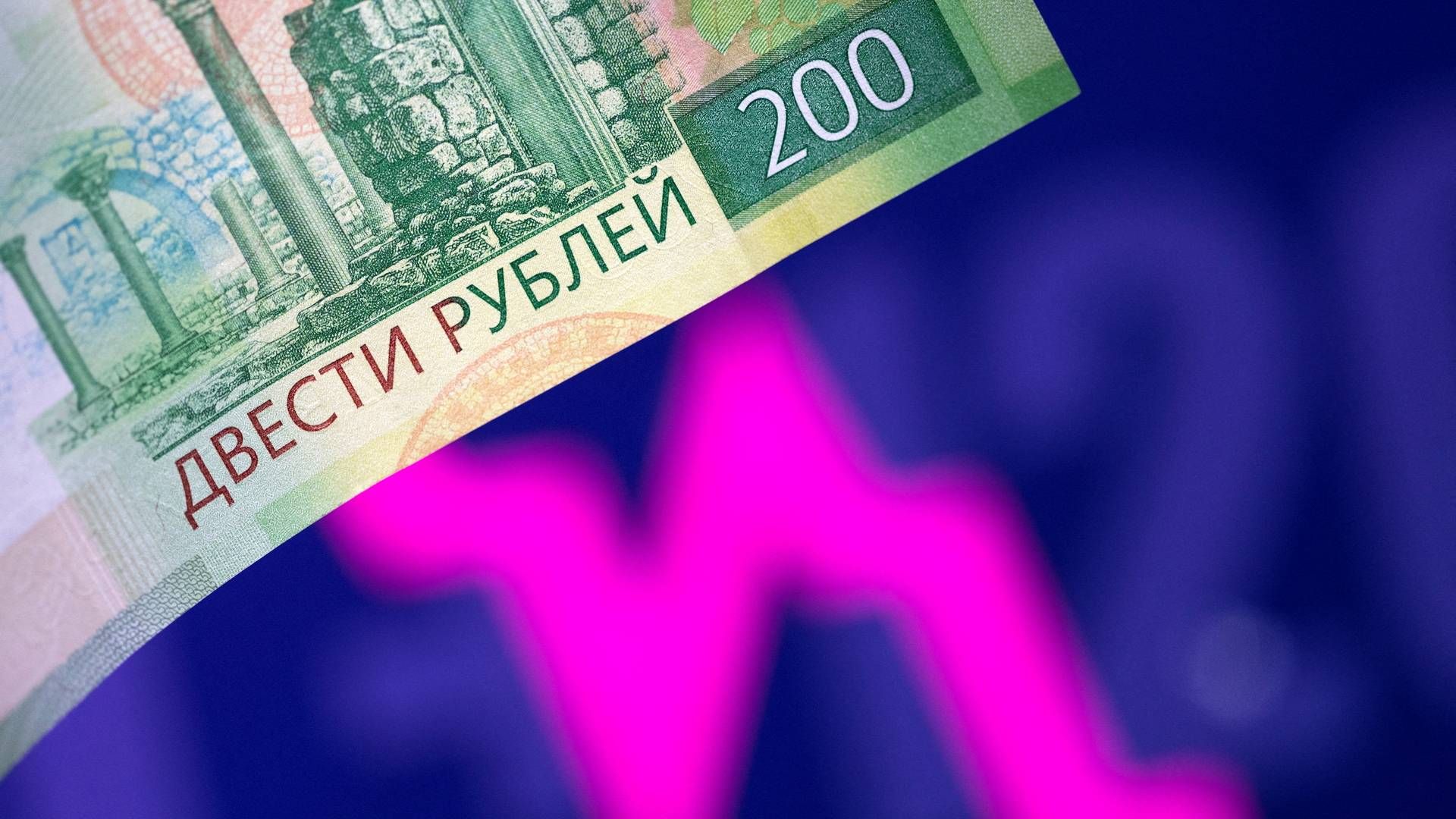 Rusland vil betale af på sine obligationer i rubler i stedet for dollar, og det kan føre til en teknisk betalingsstandsning. | Foto: Dado Ruvic/REUTERS / X02714