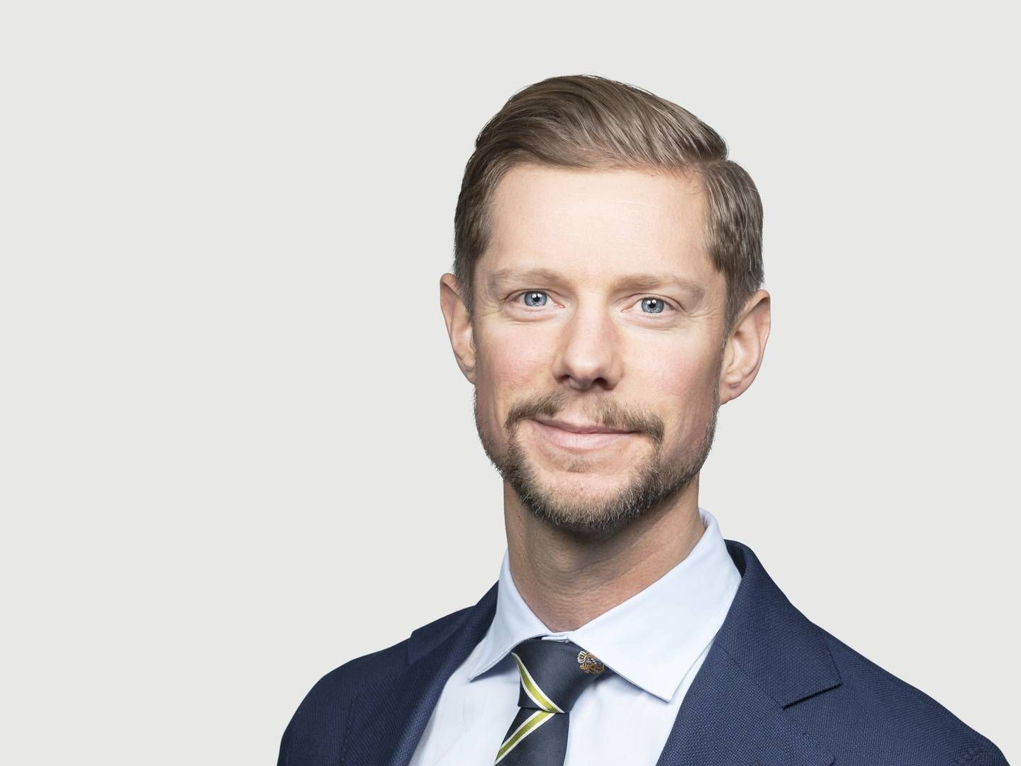 I Danske Bank forventer Lars Mac Key, der er chef for bæredygtige obligationer, at markedet for udstedelser af grønne obligationer, hvor renten er bundet op på bæredygtidshedmål (SLB'er), vil blive tredoblet i Norden i 2022. | Foto: Danske Bank, PR-foto/Alexander Donka