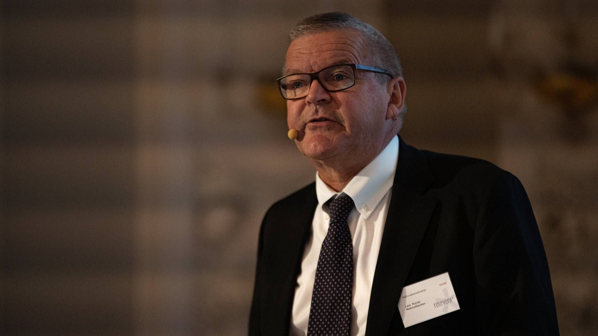 Nationalbankdirektør Lars Rohde. | Foto: Jan Bjarke Mindegaard
