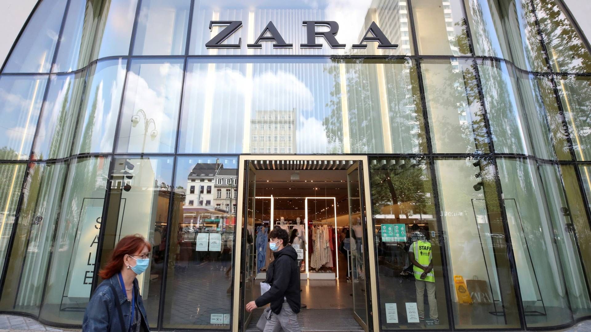 Tøjbutikken Zara er ejet spanske Inditex. | Foto: Yves Herman/REUTERS / X00380