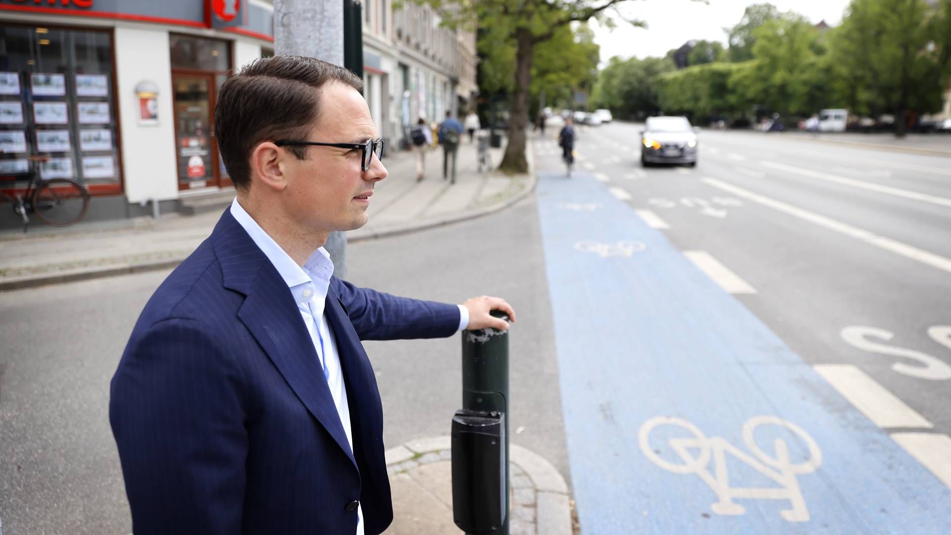 "Jeg har i dag startet min egen rådgivningsvirksomhed," lyder det fra Simon Aggesen, tidligere borgmester på Frederiksberg. | Foto: Jens Dresling