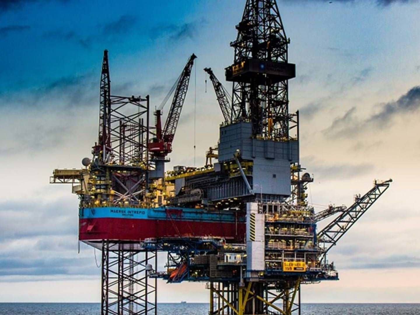 Maersk Drilling is one the companies contained in Bankinvest's funds labeled sustainable. Photo shows drilling rig Maersk Intrepid. | Photo: Maersk Drilling
