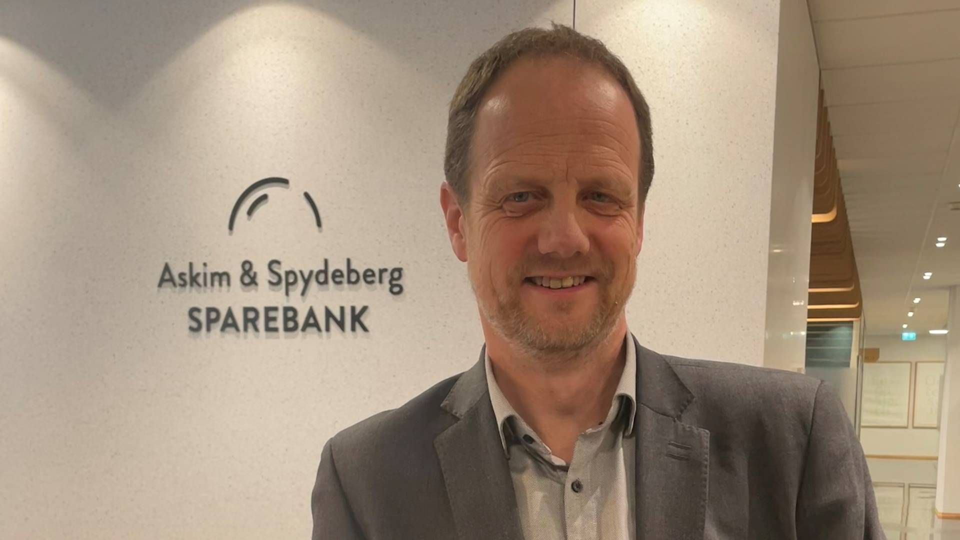 Konstituert banksjef Espen Halvorsen i Askim og Spydeberg Sparebank. | Foto: Askim og Spydeberg Sparebank.