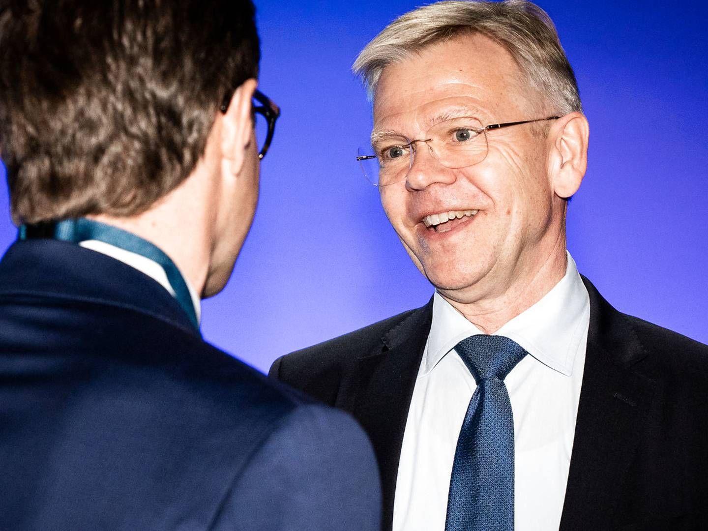 Karsten Dybvad måtte svare på mange kritikpunkter på især klimaområdet, da han torsdag stod i spidsen for sin fjerde - og sidste - generalforsamling som formand for Danske Bank. | Foto: PR