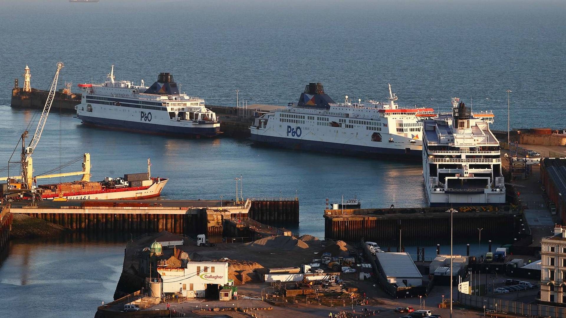 Havnen i Dover. | Foto: Adrian Dennis/AFP/Ritzau Scanpix