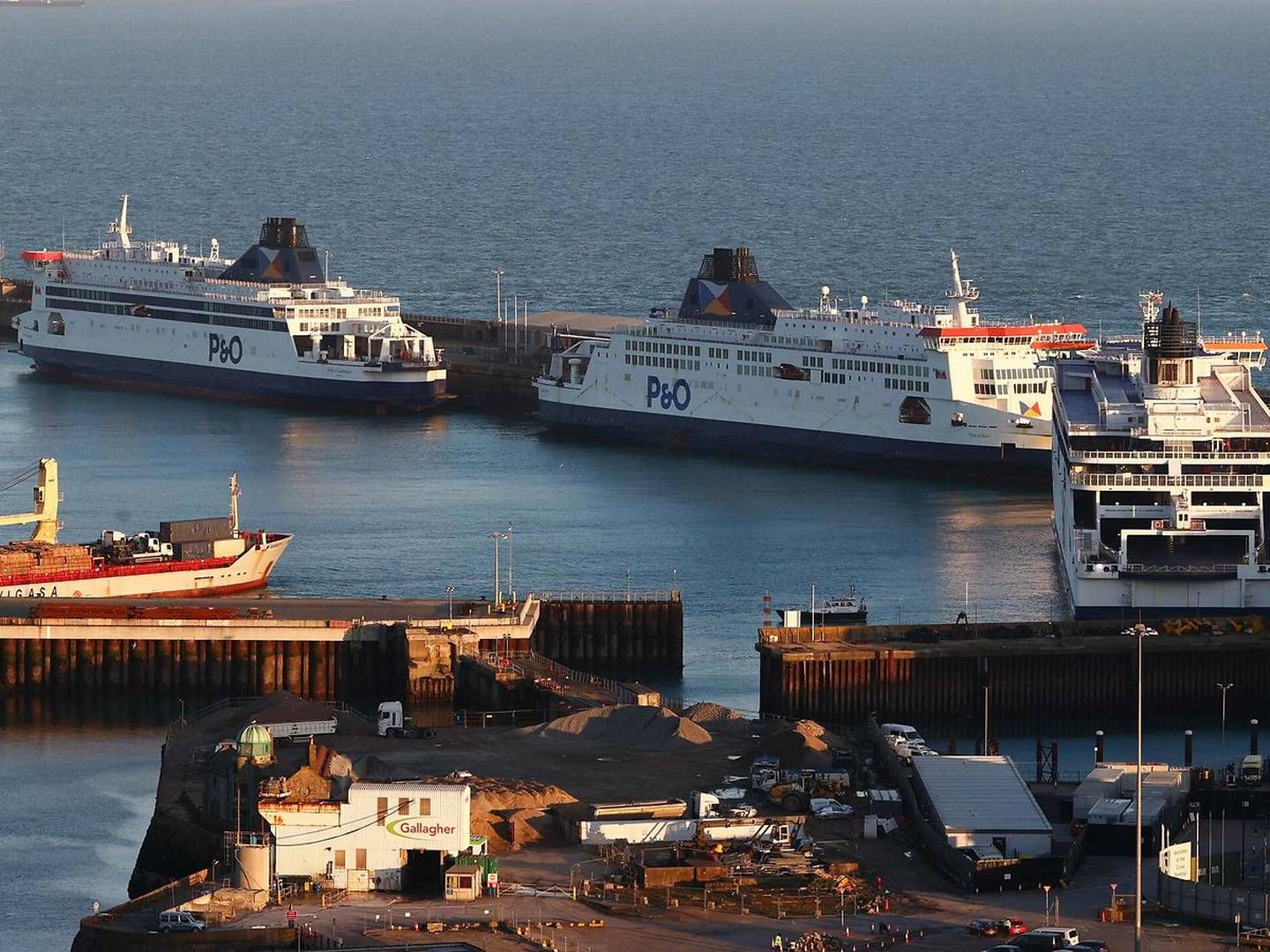 The Cruise Terminals at Dover. | Photo: Adrian Dennis/AFP/Ritzau Scanpix