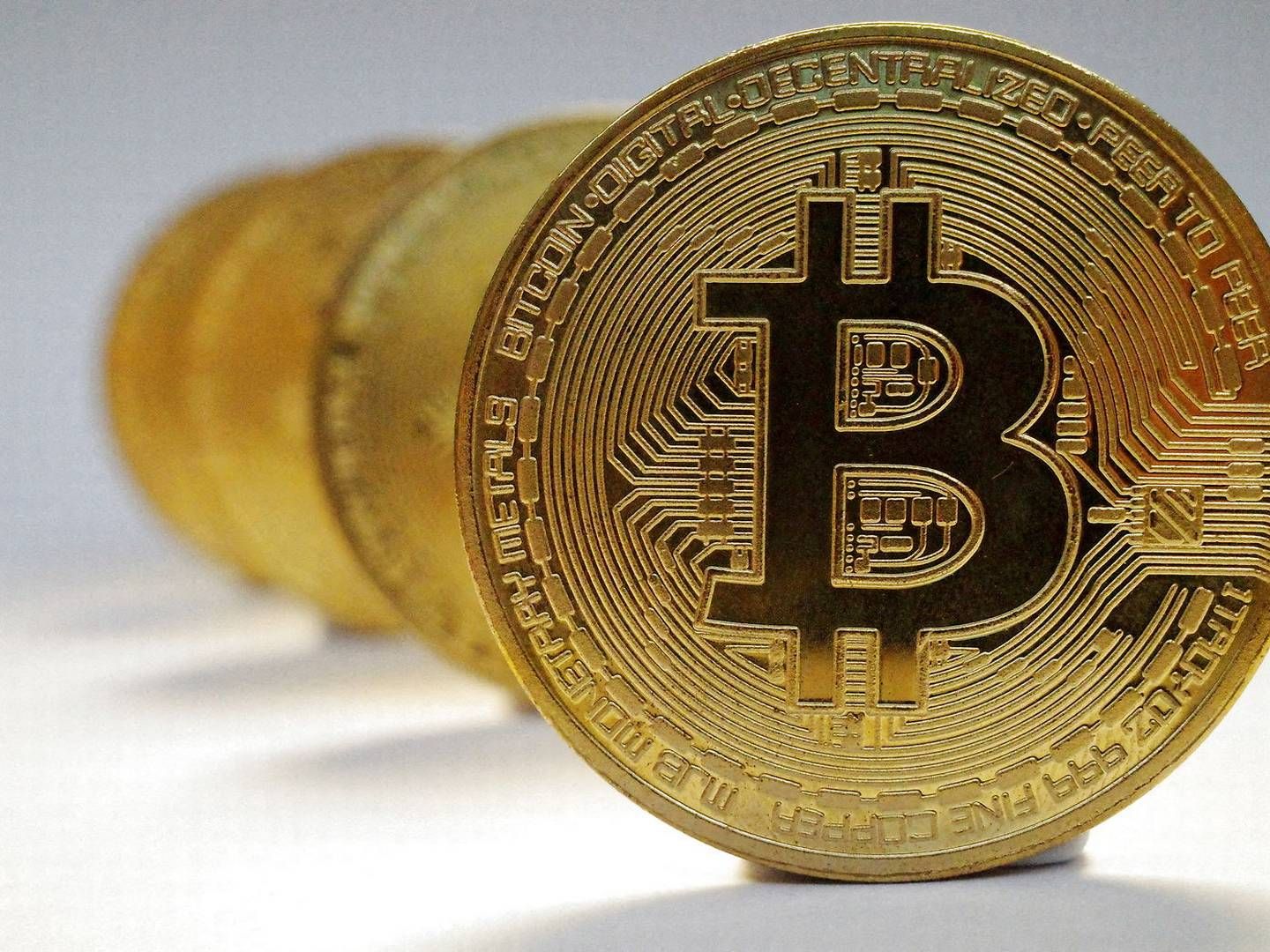 Det kniber med at få betalt den korrekte skat af køb og salg af bitcoin, viser opgørelse. Arkivfoto: Edgar Su/Reuters/Ritzau Scanpix