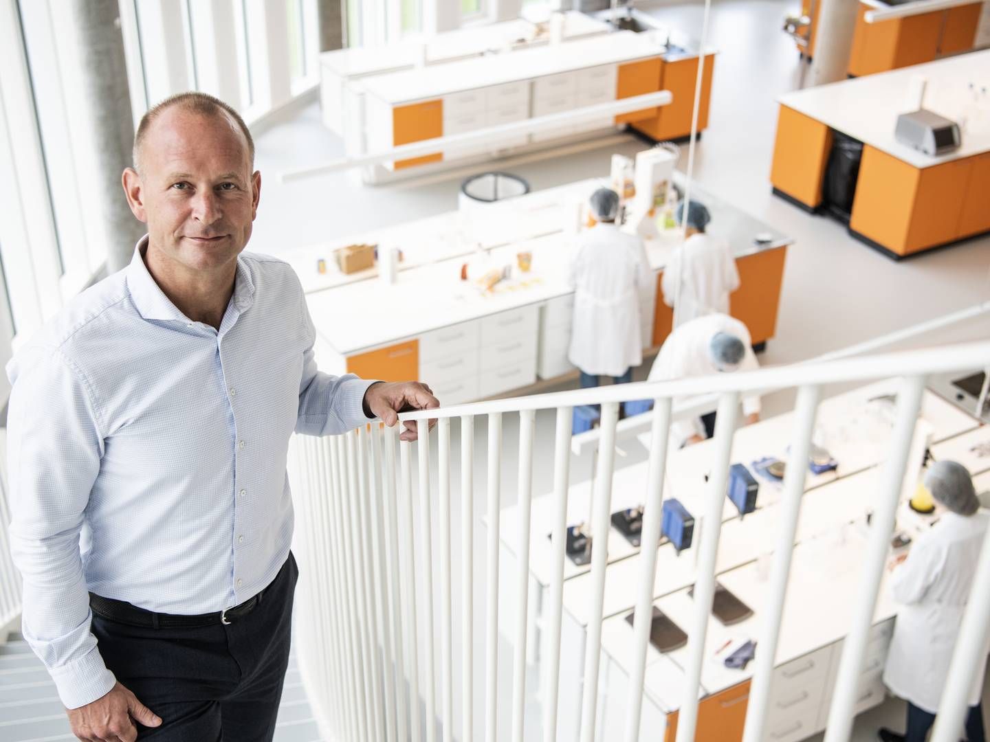 Adm. direktør Søren Holm Jensen kan glæde sig over fremgang i juicekoncernen Co-Ro efter svære år. | Foto: Gregers Tycho/ERH