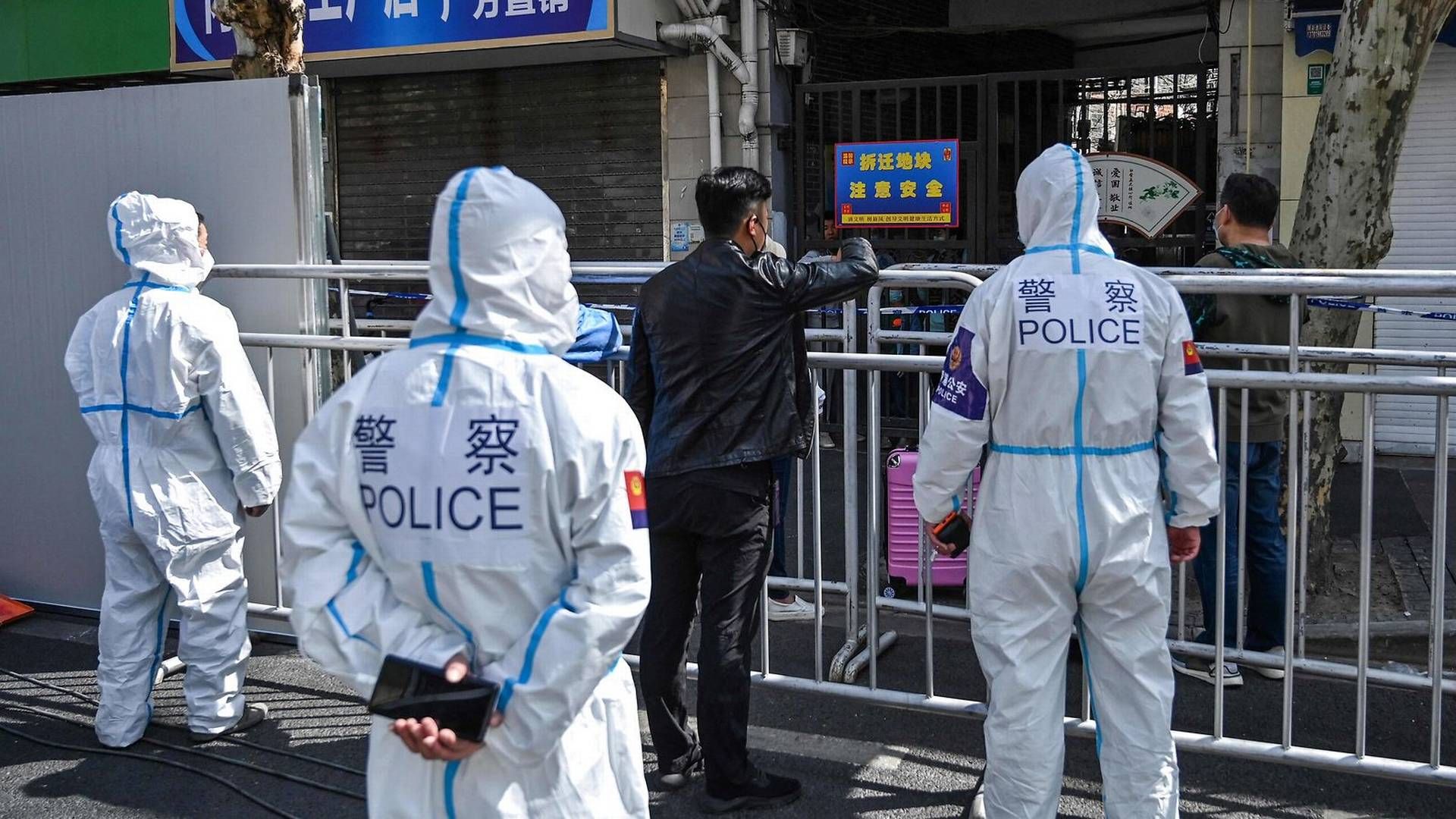 The Chinese health authority is imposing either partial or full lockdowns due to new Covid-19 cases, depicted is Shanghai | Photo: Hector Retamal/AFP/Ritzau Scanpix