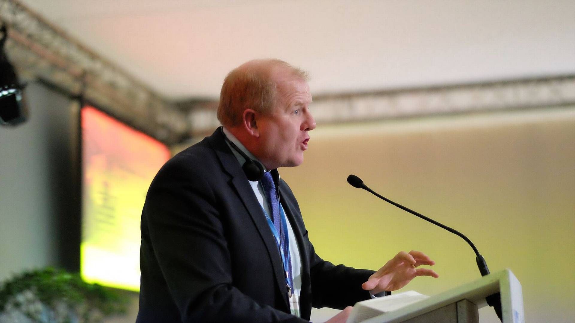 Paul Clements-Hunt, ESG veteran., speaking at the COP21 summit in Glasgow.