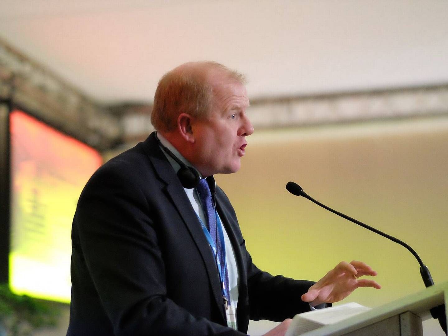 Paul Clements-Hunt, ESG veteran., speaking at the COP21 summit in Glasgow.