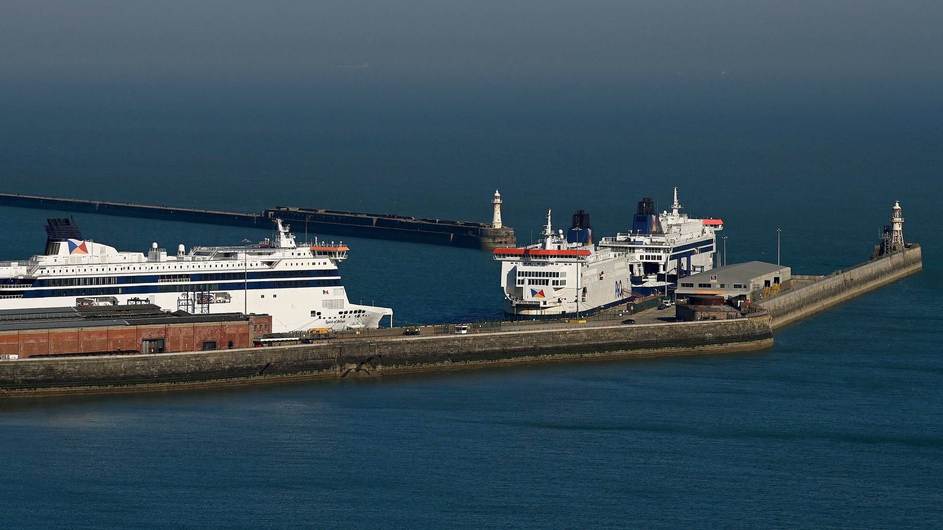 Havnen i Dover. | Foto: Glyn Kirk/AFP/Ritzau Scanpix