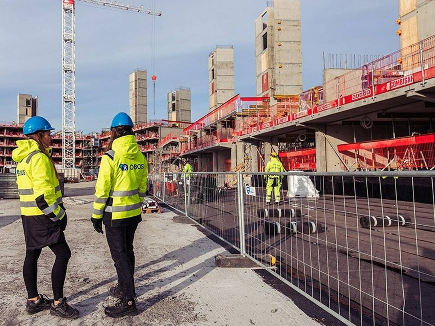 USIKKERHET: Ved utgangen av 2021 hadde Obos 6596 boliger under bygging i hel- eller deleide prosjekter, den høyeste boligbyggingen i selskapets historie. Nå kan krig, transporttrøbbel og galopperende materialkostnader forsinke og fordyre pågående og nye utbygginger. | Foto: Geir Anders Rybakken Ørslien