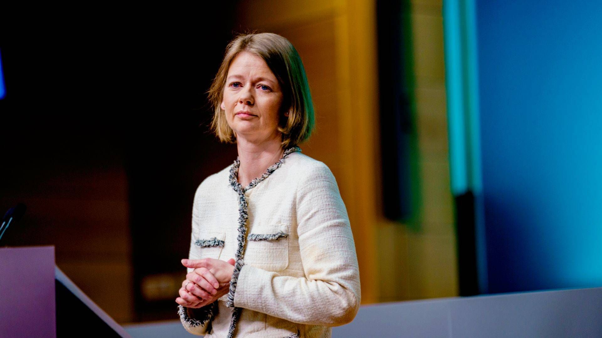 Leder er sentralbanksjef Ida Wolden Bache. | Foto: Stian Lysberg Solum / NTB