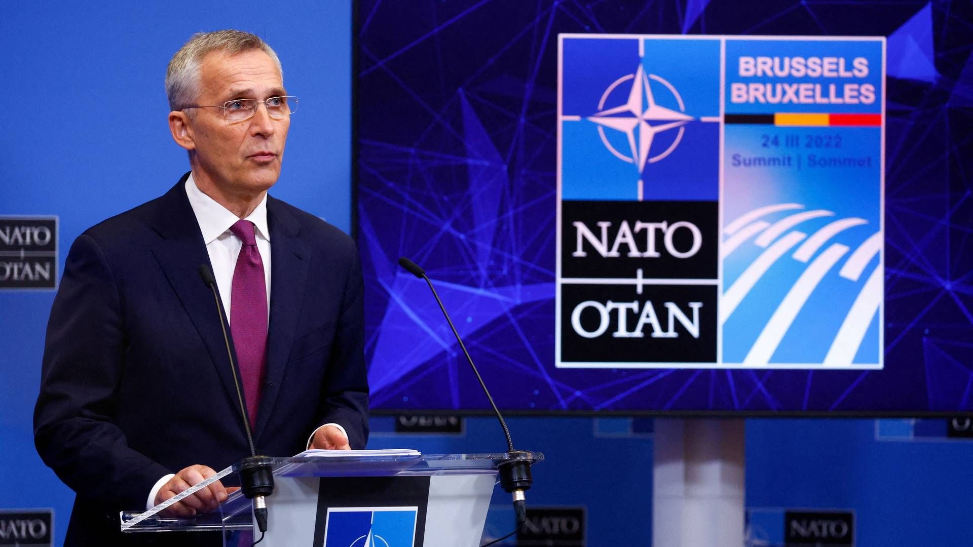 Jens Stoltenberg bliver på posten som NATO's generalsekretær til 30. september 2023. | Foto: GONZALO FUENTES/REUTERS / X07238