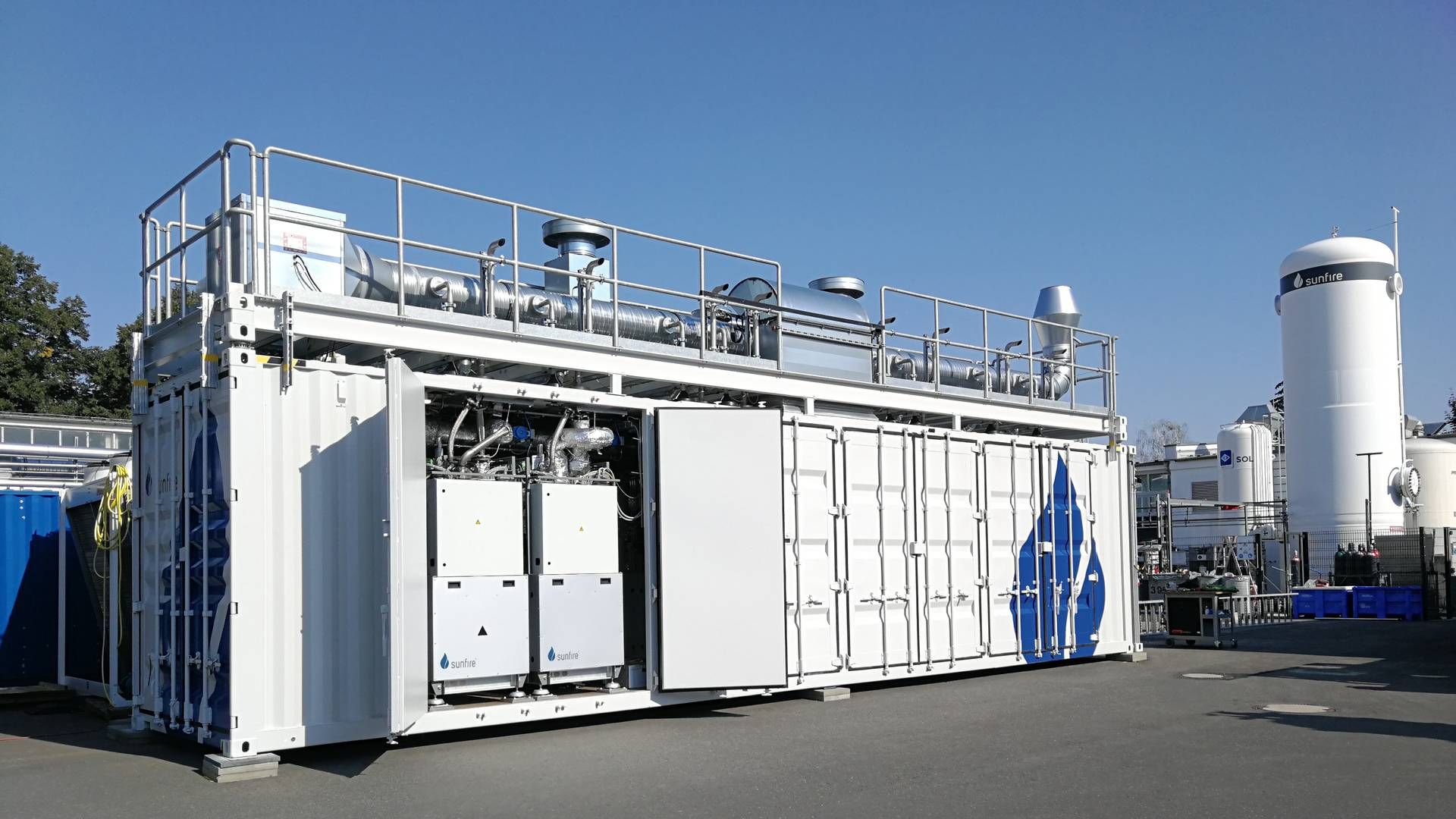 Tyske Sunfire skal levere op til 640 MW elektrolysekapacitet til CIP's PTX-projekter. | Foto: Sunfire GmbH