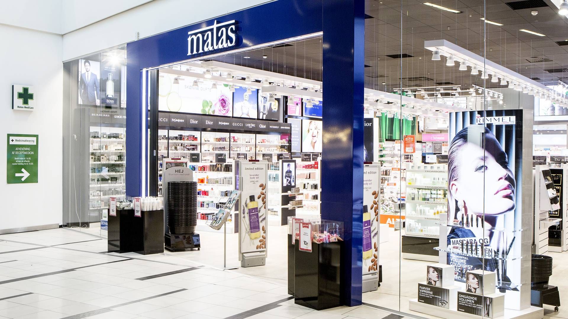 Markedsføringen af Matas omfatter en landsdækkende kæde med godt 260 butikker - samt en stigende nethandel, der fylder omkring 25 pct. af omsætningen. | Foto: PR/Matas