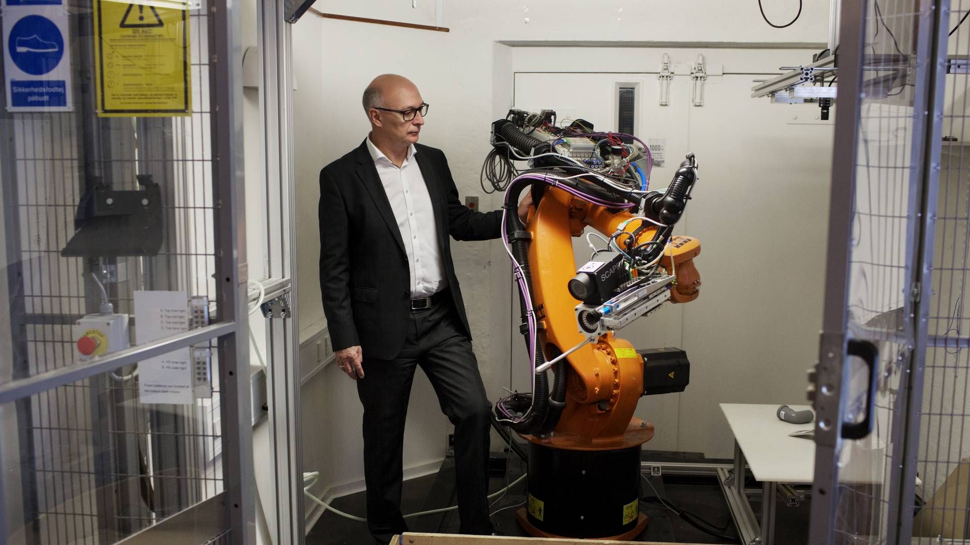 Søren Bøving-Andersen er adm. direktør i robotselskabet og ejer 5-10 pct. af virksomheden. | Foto: PR